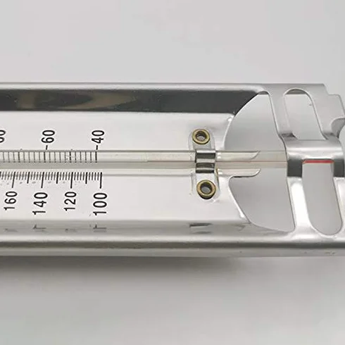 Termómetro de cocina de acero inoxidable para azúcar y temperatura hogar