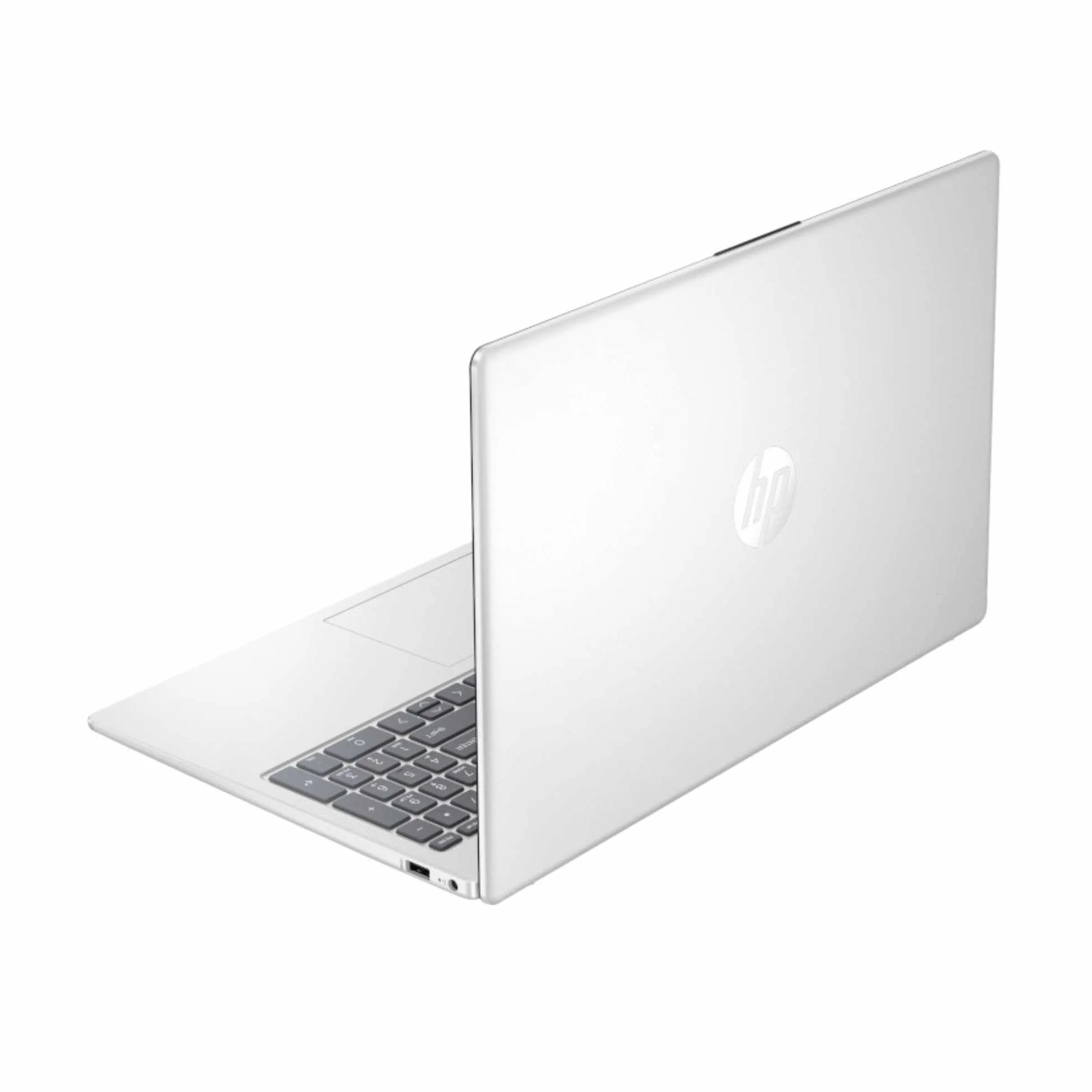 HP 15-fd0261ns - Ordenador portátil de 15.6" FHD (Intel N100, 4GB RAM, 128GB UFS, Intel UHD, Windows 11) Plata - Teclado QWERTY Español - Incluye Microsoft 365 Personal 12 Meses