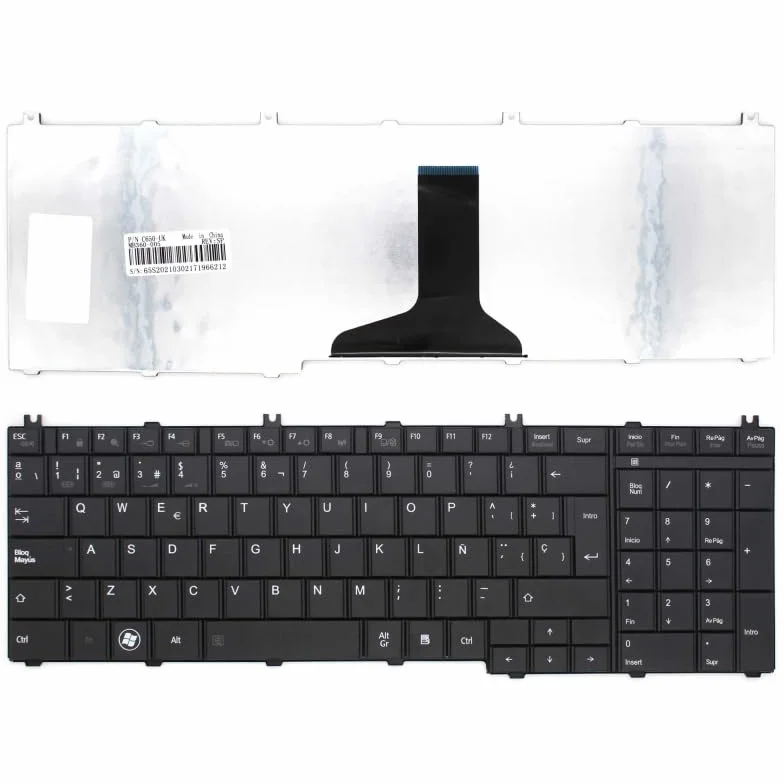 Teclado Compatible con Toshiba Satellite L755 L750D L750 L755D A000076190