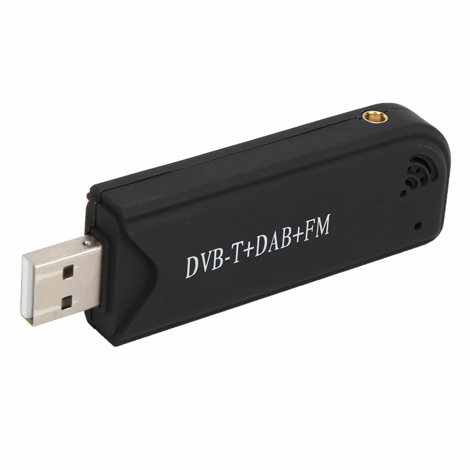 RTL2832U USB DVB-T FM SDR Dongle Stick Receptor Sintonizador de TV Digital para Usuarios de Controladores Dab con Grabación de Video en Tiempo Real y Soporte Multilingüe