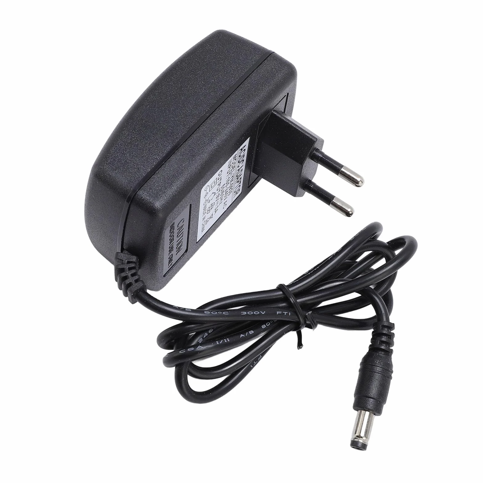 Cargador de Potencia, Enchufe de 5.5 Mmx2.5 Mm 9v 3A Adaptador de Alimentación Conexión Segura y Cable de 93 Cm para la Pantalla de Tapa (Enchufe de la UE)