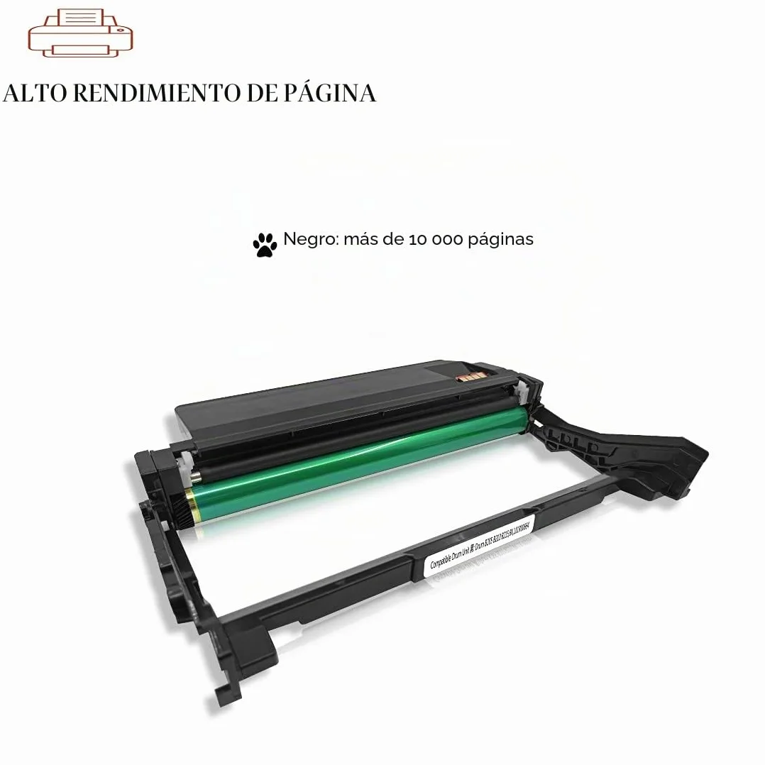 Compatible B205 B210 B215 101R00664 Cartucho de Tambor 10000 páginas para Xerox B210 B210DNI B205 B205DNI B205MFP B215 B215DNI B215MFP Impresoras (Negro, Tambor).