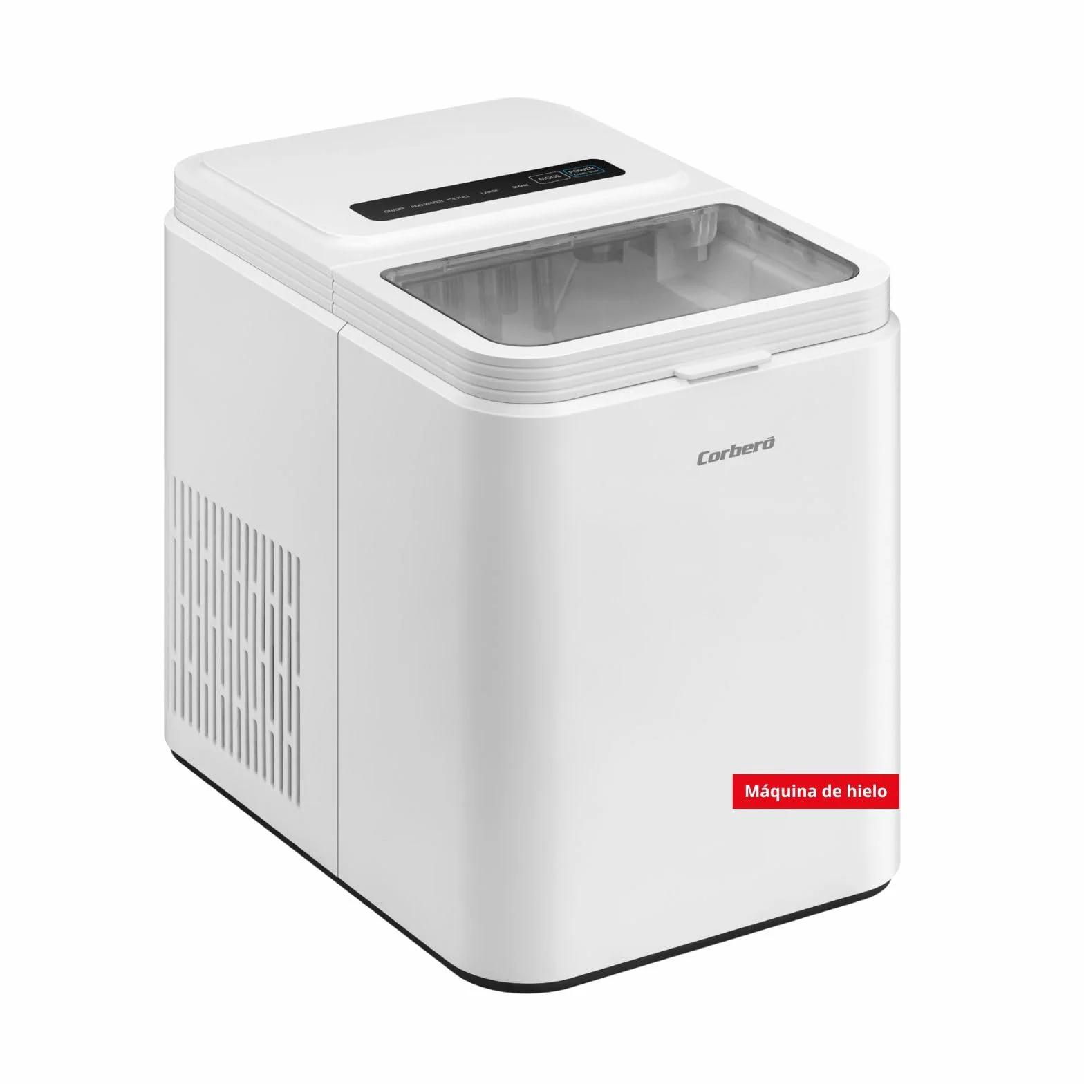 Corberó Máquina de Hielo Automática CMICE12 12 Kg/24h 1,3L Blanco