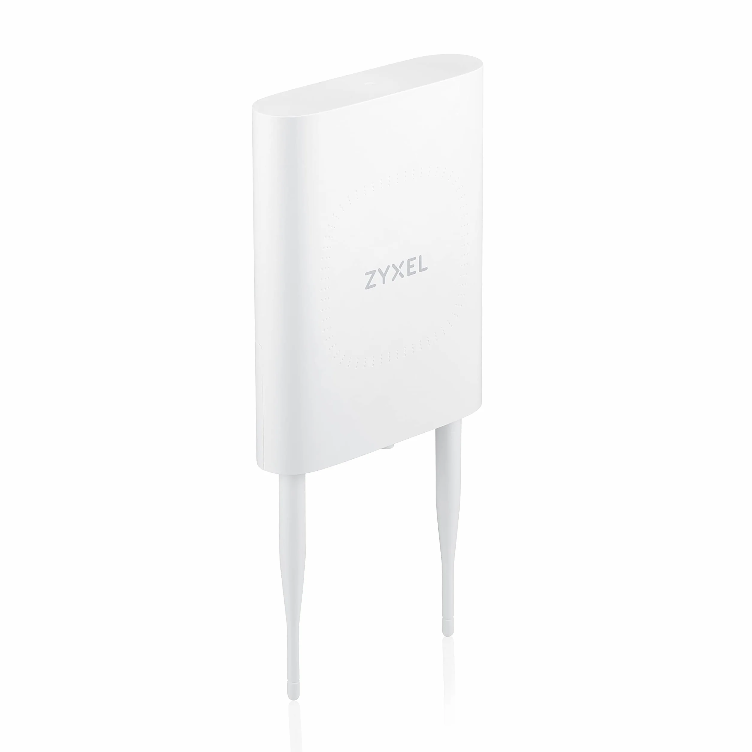 Zyxel WiFi 6 AX1800 Punto de Acceso para Exteriores | IP55 | Banda Dual 802.11ax | Smart Mesh | MU-MIMO | Inyector PoE Incluido [NWA55AXE]