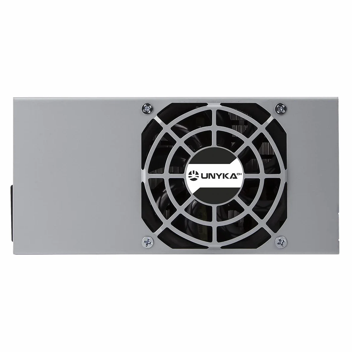 UNYKAch Fuente de Alimentación TFX 350W, con Ventilador de 80 mm Ultra Silencioso, Sistemas de Protección contra Sobretensión, Baja Tensión, Sobreintensidad y Cortocircuitos