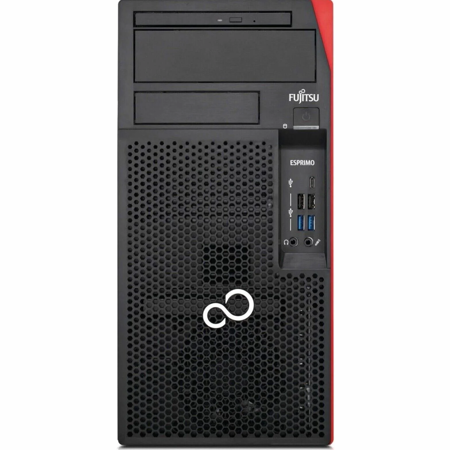Fujitsu PC Desktop Tower Esprimo P757, Procesador Core i7-6700T, Memoria RAM 8GB, Disco SSD 240GB, Windows 11 Pro (Reacondicionado)