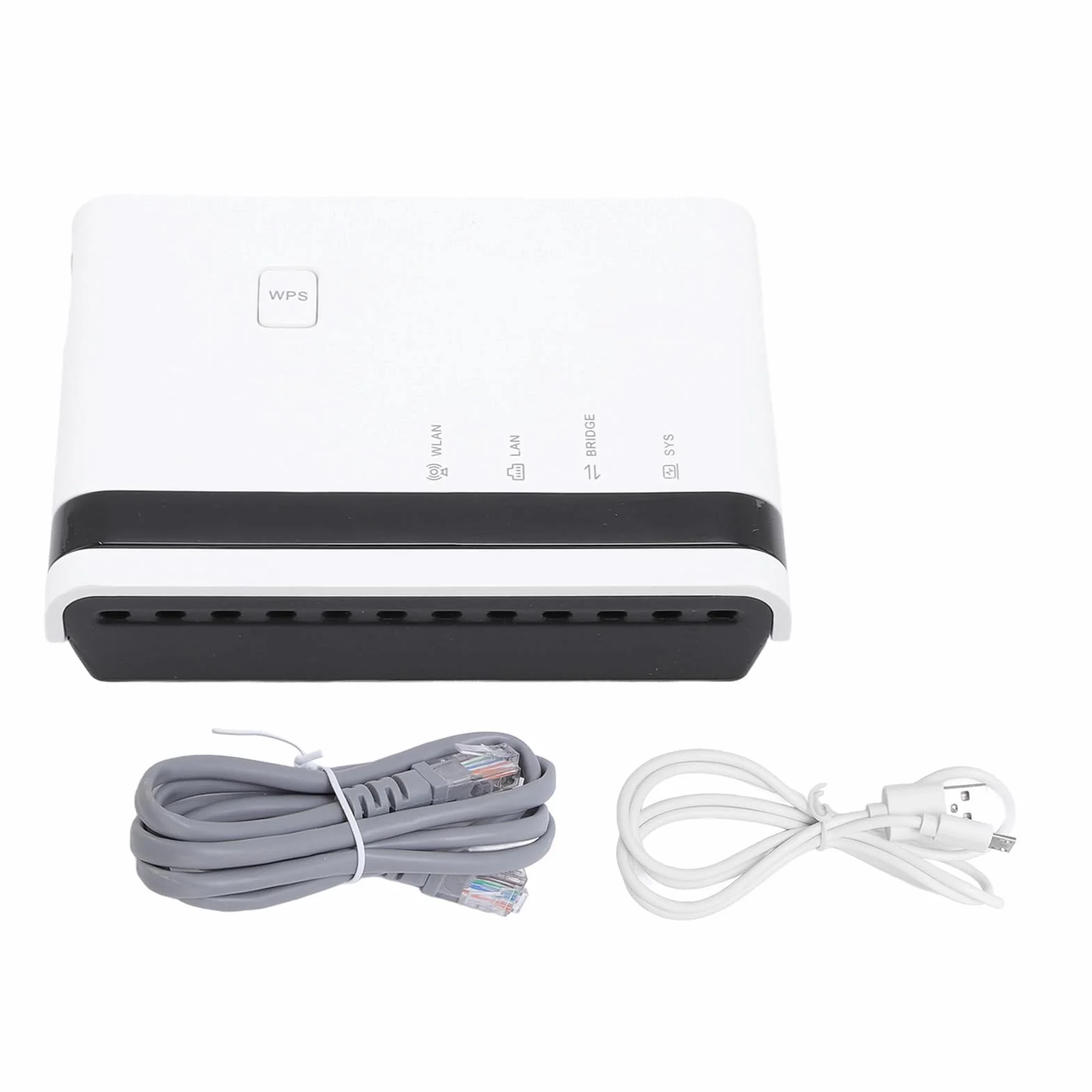 Servidor de Impresión Inalámbrica de 480 Mbps, Comparta hasta 4 Impresoras de Forma Inalámbrica o a Través de Ethernet, Compatible con 7 8 10 11, OS X, Velocidad de Red de (Enchufe de la UE)