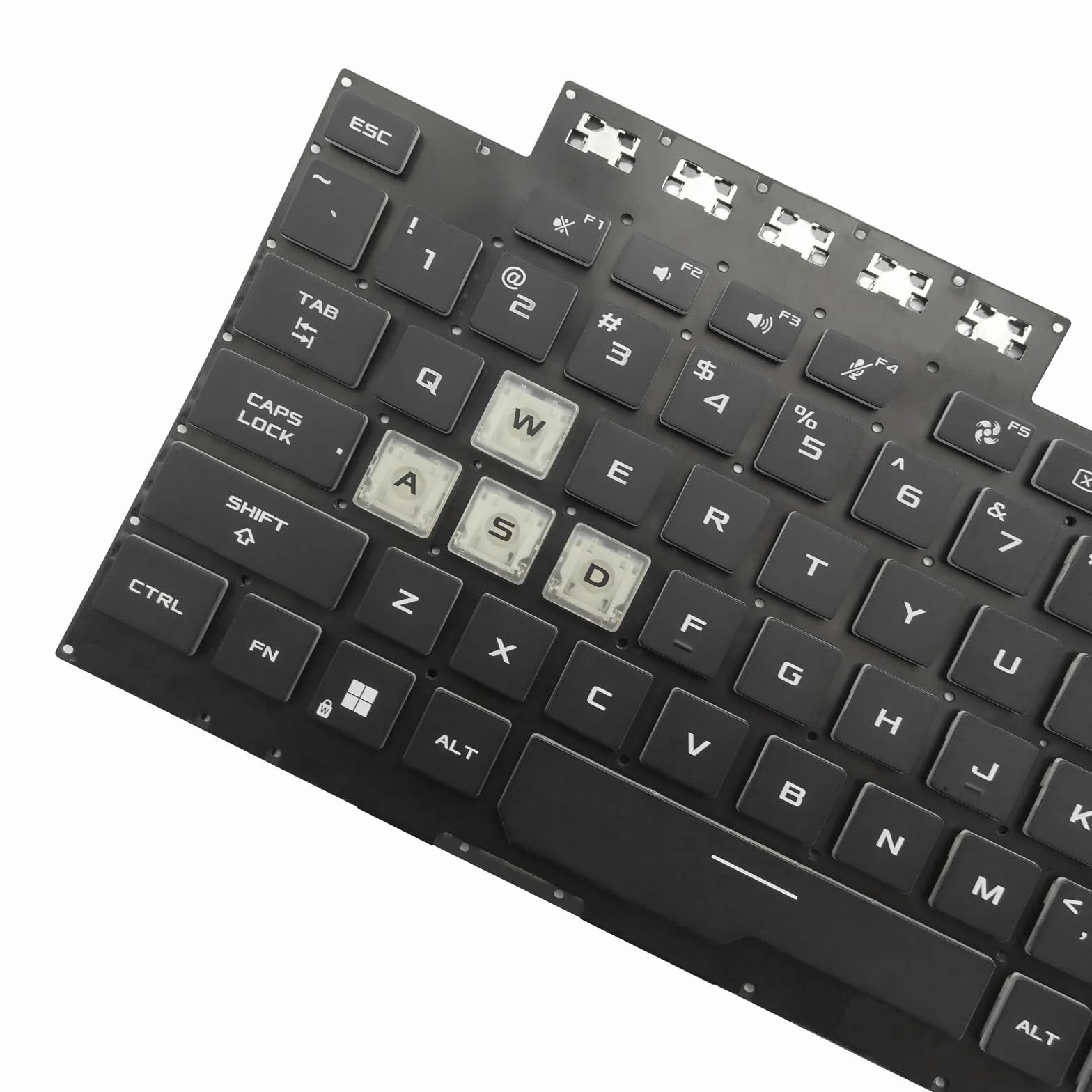 Teclado de repuesto con retroiluminación para ASUS TUF Gaming 8 F15 FA506 FA506H FA506Q FA506U FX506 FX506H FX506L F17 FX706 FX706L FA706U FX706U FA706 (inglés de EE. UU., retroiluminado)