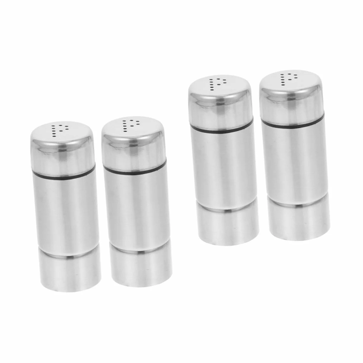 Cabilock 2 Juegos Botella De Condimento Pimentero Salero Para Cocina Salero De Cocina Dispensador De Condimentos Botella De Condimento Portátil Bote Agitador De 2 piezas * 2