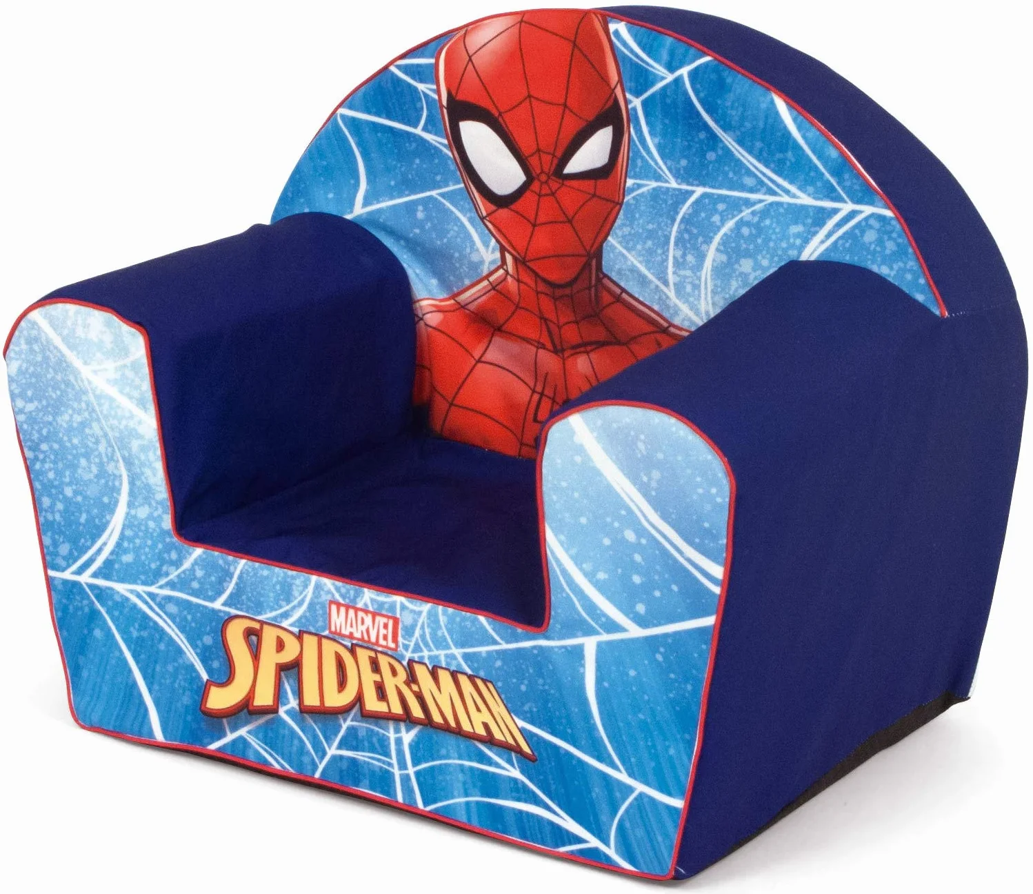 ARDITEX Sillón Infantil Spiderman Sofá Desenfundable Espuma 42 x 52 x 32 cm