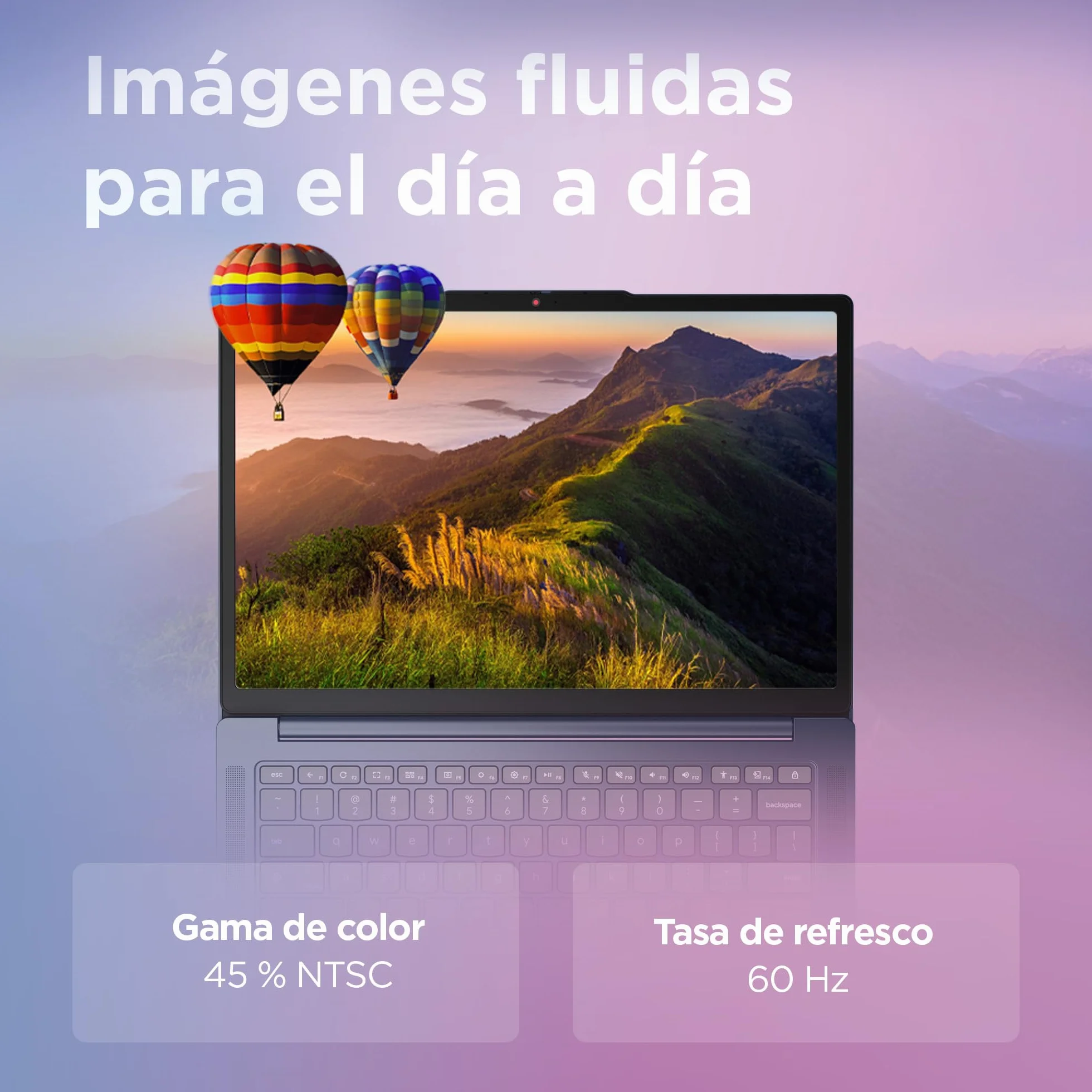 Lenovo Chromebook Gen 11 - Ordenador Portátil 14" WUXGA (MediaTek Kompanio 540, 8 GB RAM, 128 GB UFS 2.2, ChromeOS) QWERTY Español, Azul + 3 Meses Google AI Pro con Gemini Pro y 5TB