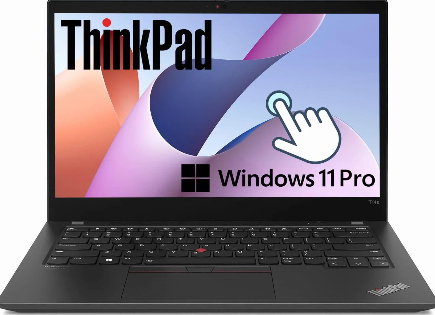 Lenovo ThinkPad T14s Gen 2 Laptop 14" FHD Touchscreen Intel Core i7-1185G7 32GB RAM 512GB SSD Windows 11 Pro (Reacondicionado)