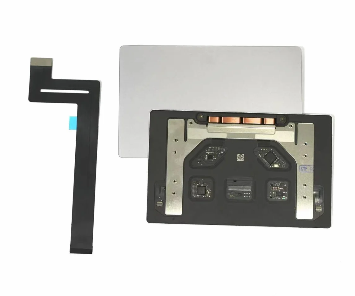 A1989 Trackpad Touchpad con cable flexible de repuesto para MacBook Pro Retina de 13 pulgadas A1989 2018 2019 (plata)