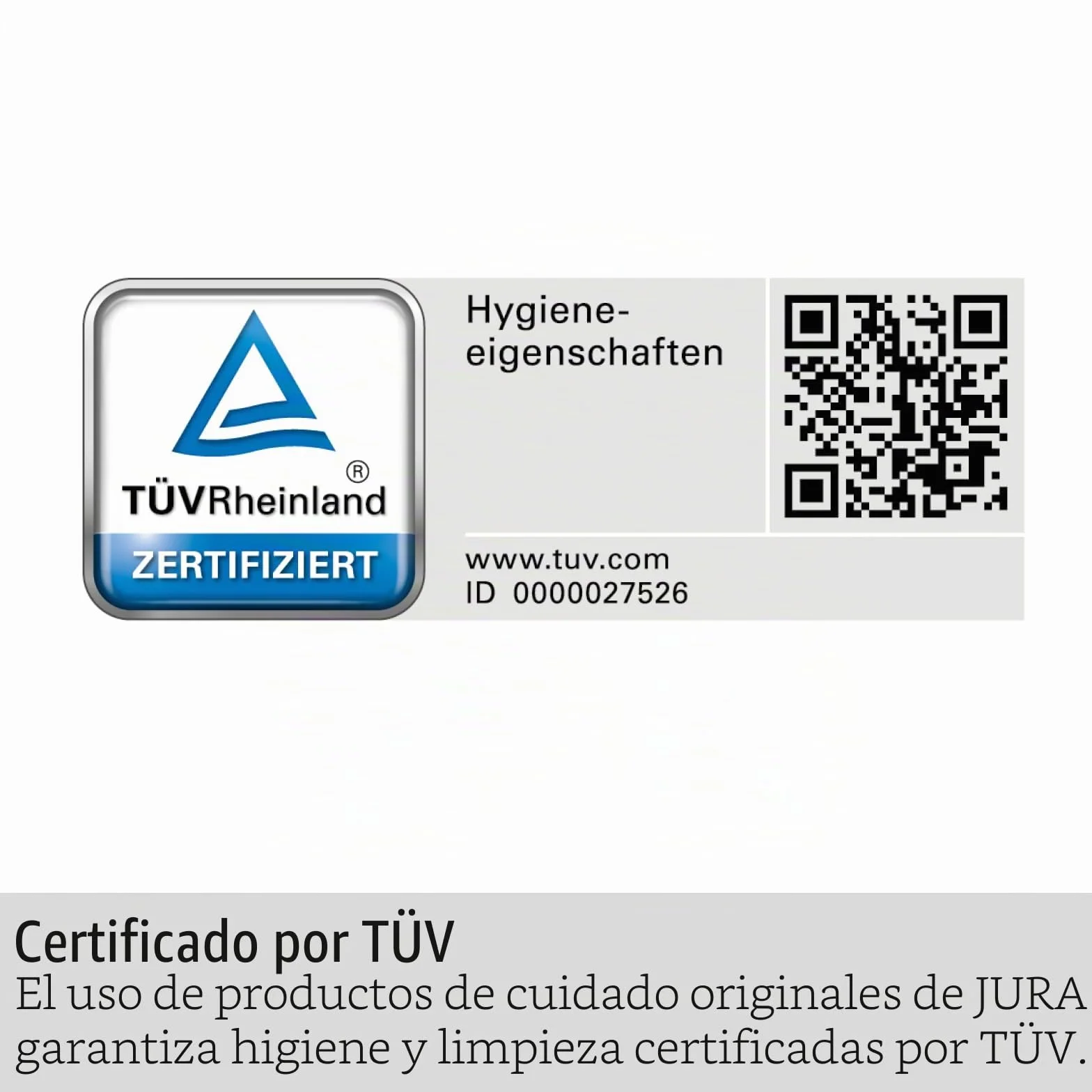 JURA Pastillas de limpieza de 3 fases 6 unidades Certificación TÜV Higiene