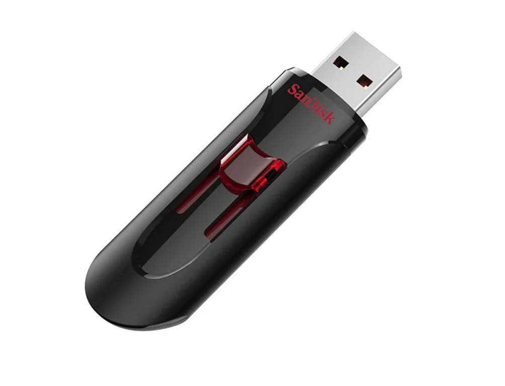 Sandisk UFM 32GB USB CRUZER GLIDE 3.0 32GB USB 3.0 (3.1 Gen 1) Conector USB Tipo A Negro, Rojo unidad flash USB - Memoria USB (32 GB, 3.0 (3.1 Gen 1), Conector USB Tipo A, Deslizar, Negro, Rojo)