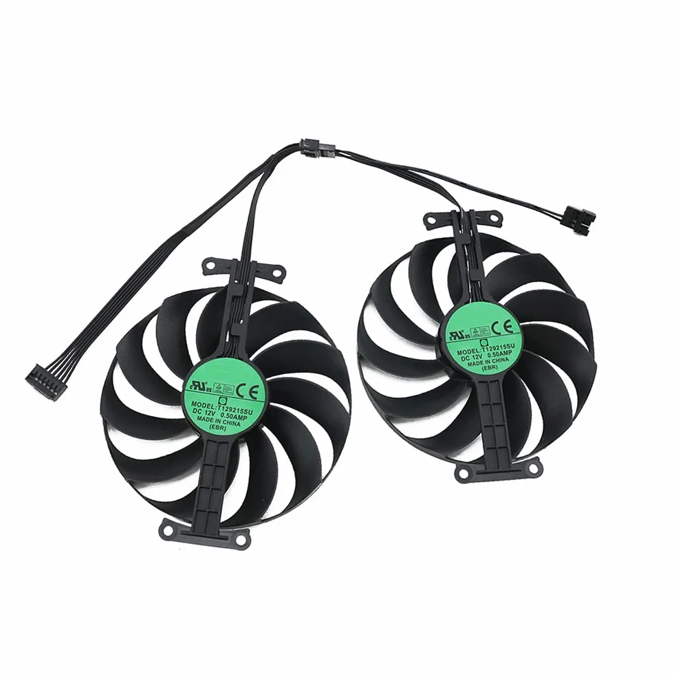 T129215SU 95mm Cooler Fan Replacement For ASUS Dual RTX 3070 3060Ti RX 6700 XT Graphics Card Cooling Fan
