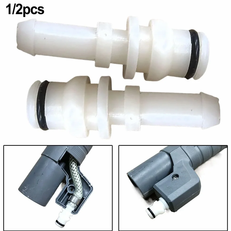 Conector de manguera macho compatible con Karcher Puzzi 100/200/8/1, pieza 44430190, vástago de plástico duradero