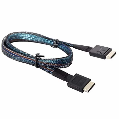 Cablecc OCuLink - Cable de datos (PCIe PCI-Express SFF-8611, 4i a OCuLink SFF-8611, 50 cm)