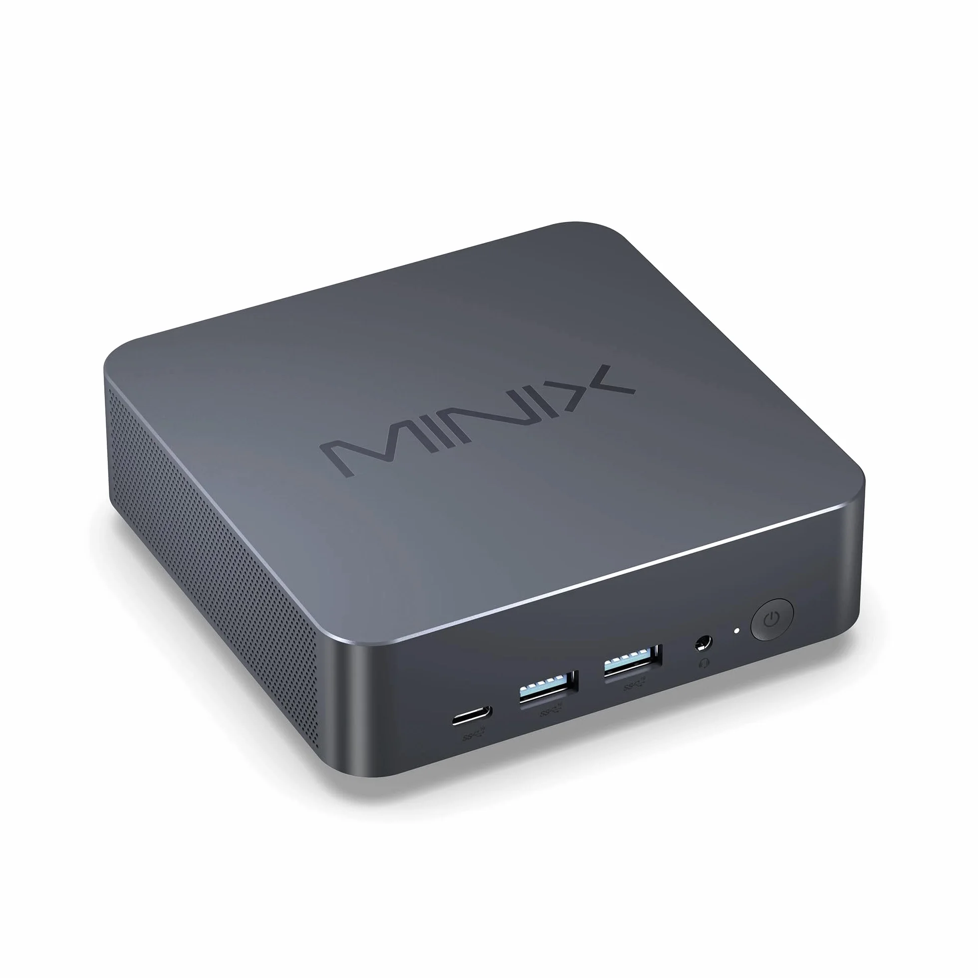 MINIX NGC N512 PC Windows 11 Pro, Intel i5-12600H 512GB M.2 PCIe 4.0 x 4 SSD 16GB DDR5 Micro Desktop Computer, Quad Display/TB4 (8K) /2xHDMI/USB-C/Dual LAN, for Business Home Office Multi-Tasking