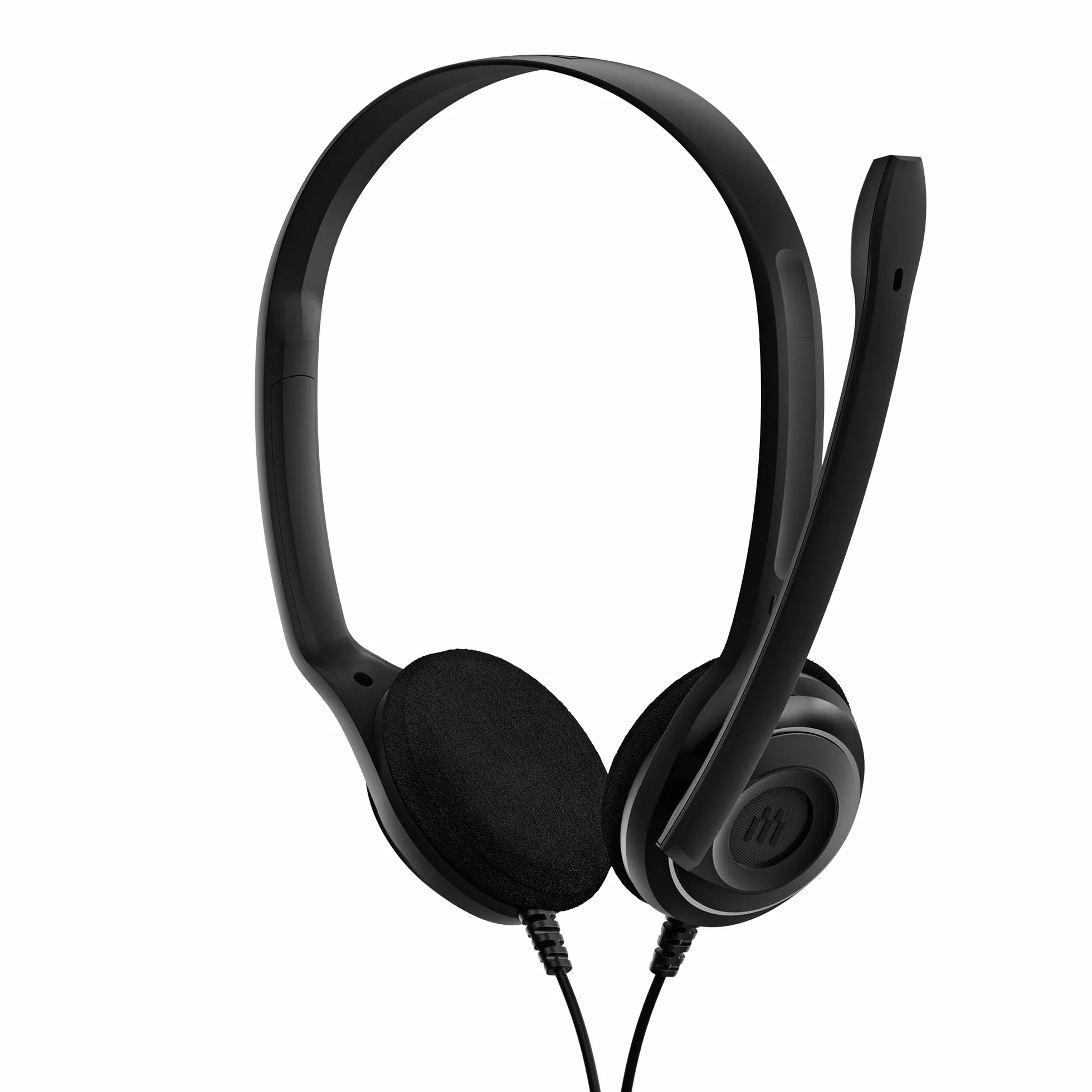 EPOS PC8 USB Auriculares Estéreo para PC & Mac - Cascos Cableados On-Ear con Micrófono con Cancelación de Ruido, Conexión USB, Control de Volumen y Mute, Diseño Ultraligero, para Trabajo y Llamadas