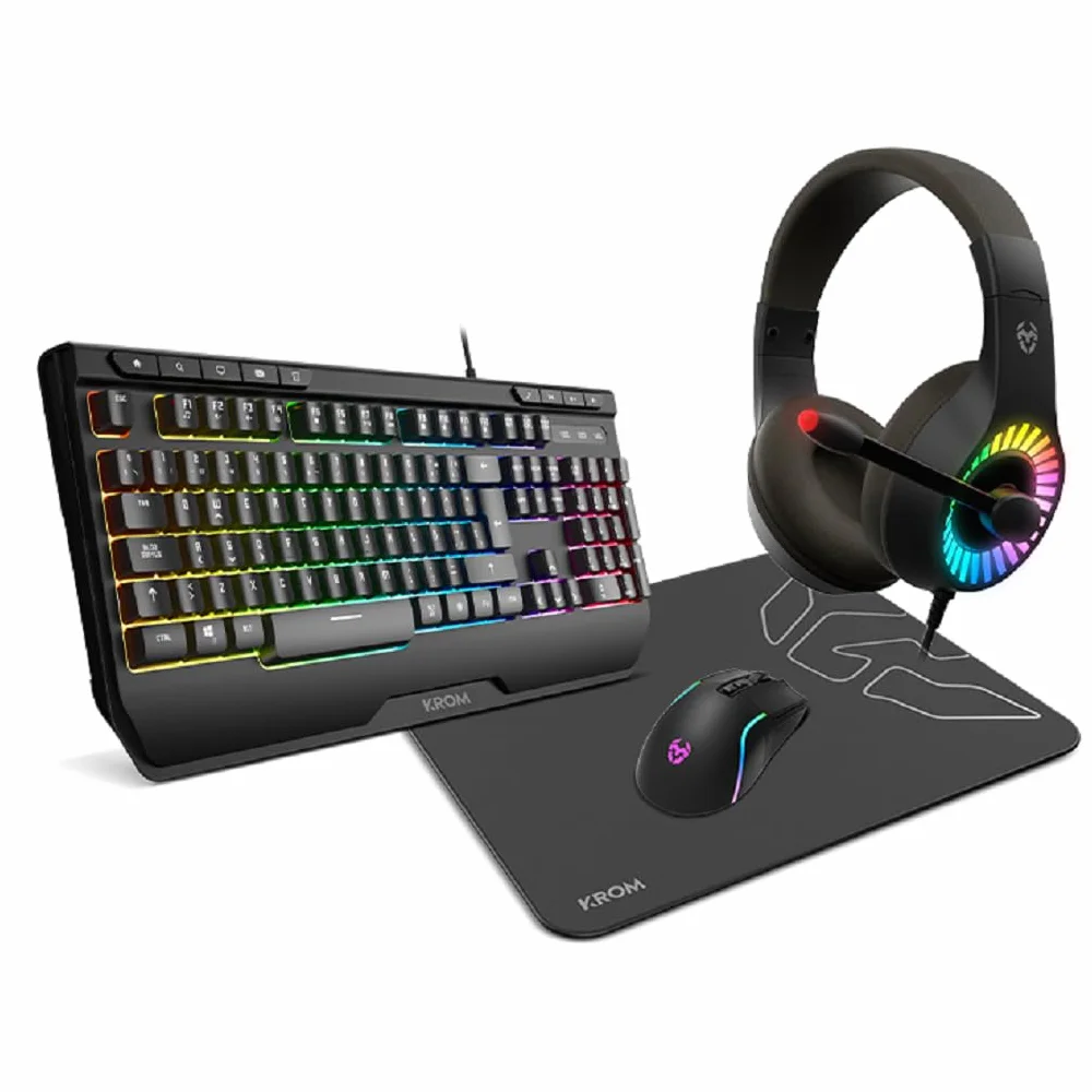 PC Gaming Completo • TrendingPC • Ryzen 7 5700G 8X 4,60Ghz • 32Gb RAM DDR4 RGB • AMD Radeon 8 Graphics • 1tb m.2 • WiFi 6 & Bluetooth • Monitor 24" 100hz •Windows 11 • Teclado Auriculares y ratón