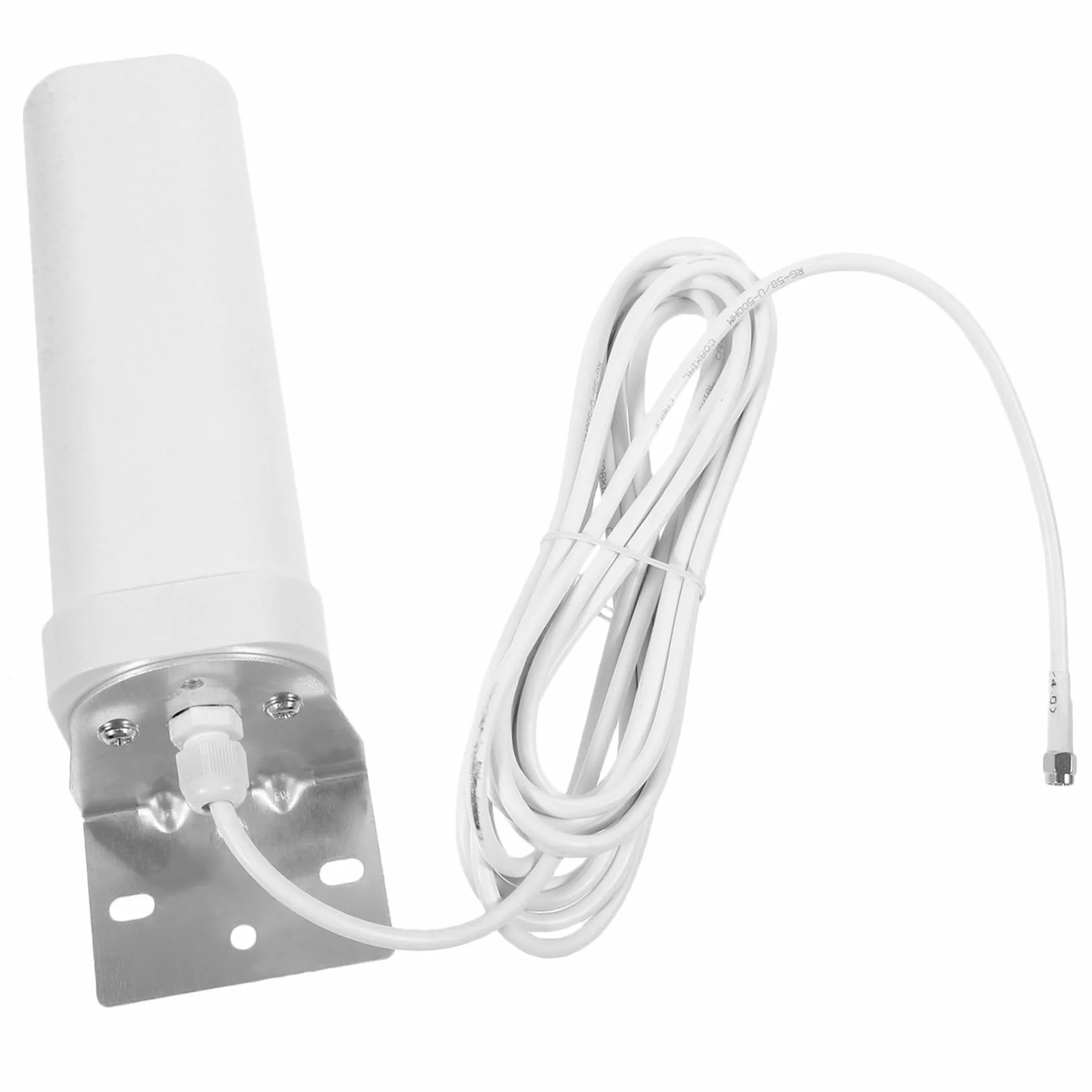 NUOBESTY Antena Exterior Omnidireccional de Frecuencia Completa para Router y Módem Mejora Señal Estable Instalación Sencilla para Uso Interior y Exterior
