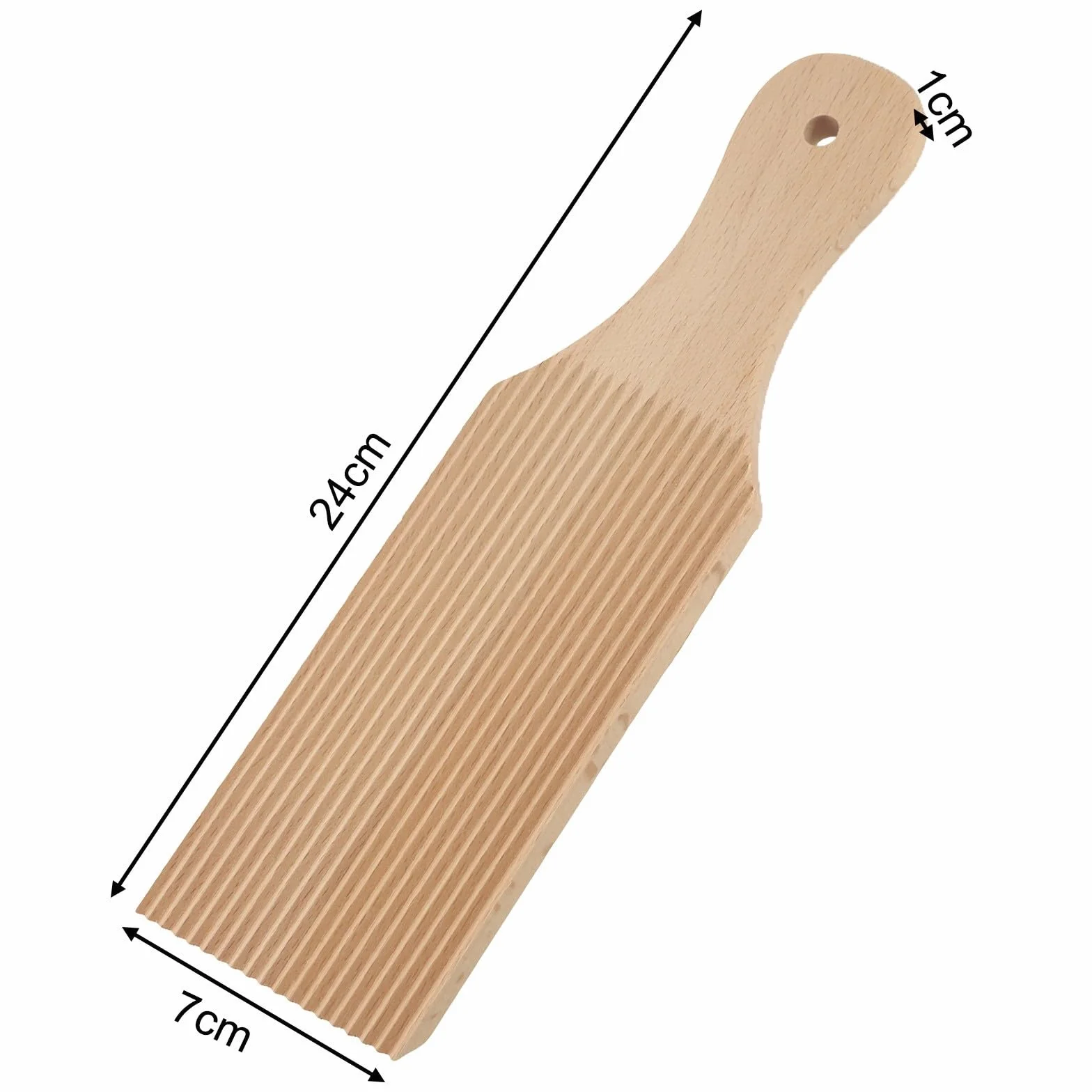 Tabla de ñoquis de madera y paleta de mantequilla para pasta, herramienta para enrollar masa estriada, utensilios de cocina italianos
