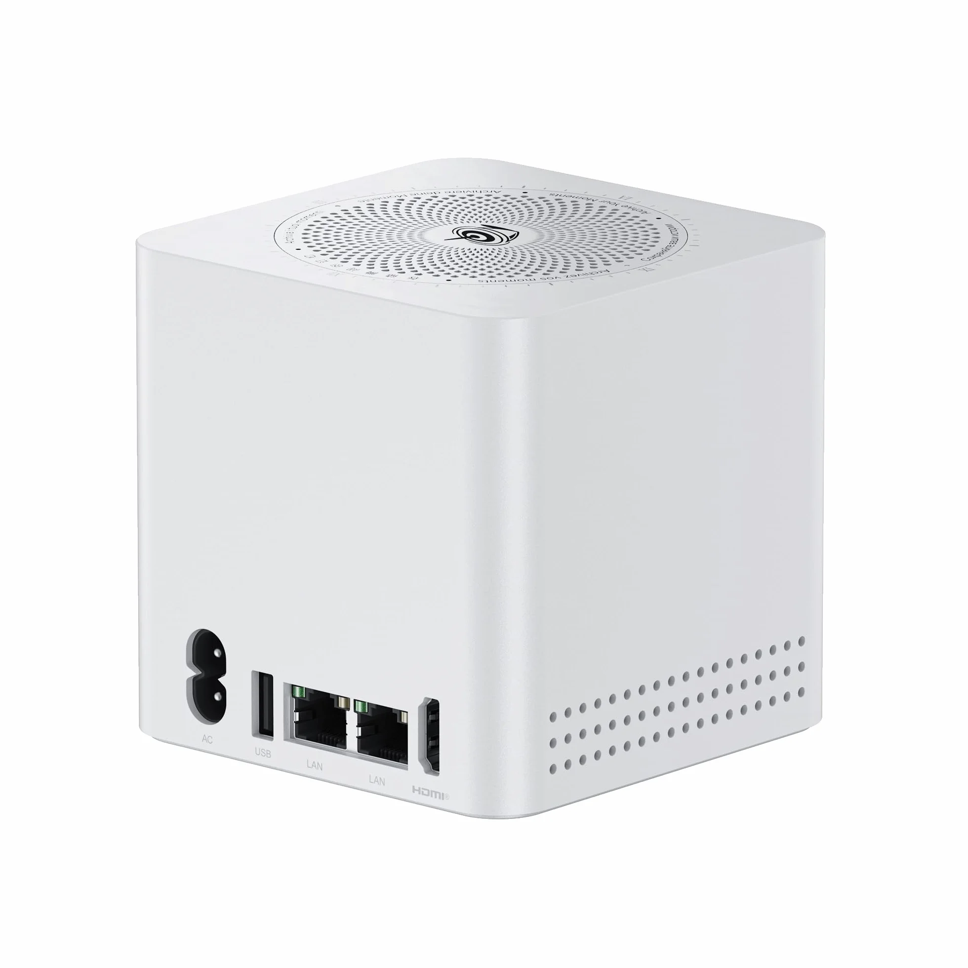 Beelink ME Mini PC, Intel N95 NAS, 12GB LPDDR5, 1TB M.2 SSD, 6 M.2 NVMe Slots, Dual 2.5GHz LAN, WiFi 6, Bluetooth 5.2, Mini Desktop Router/Network Attached Storage