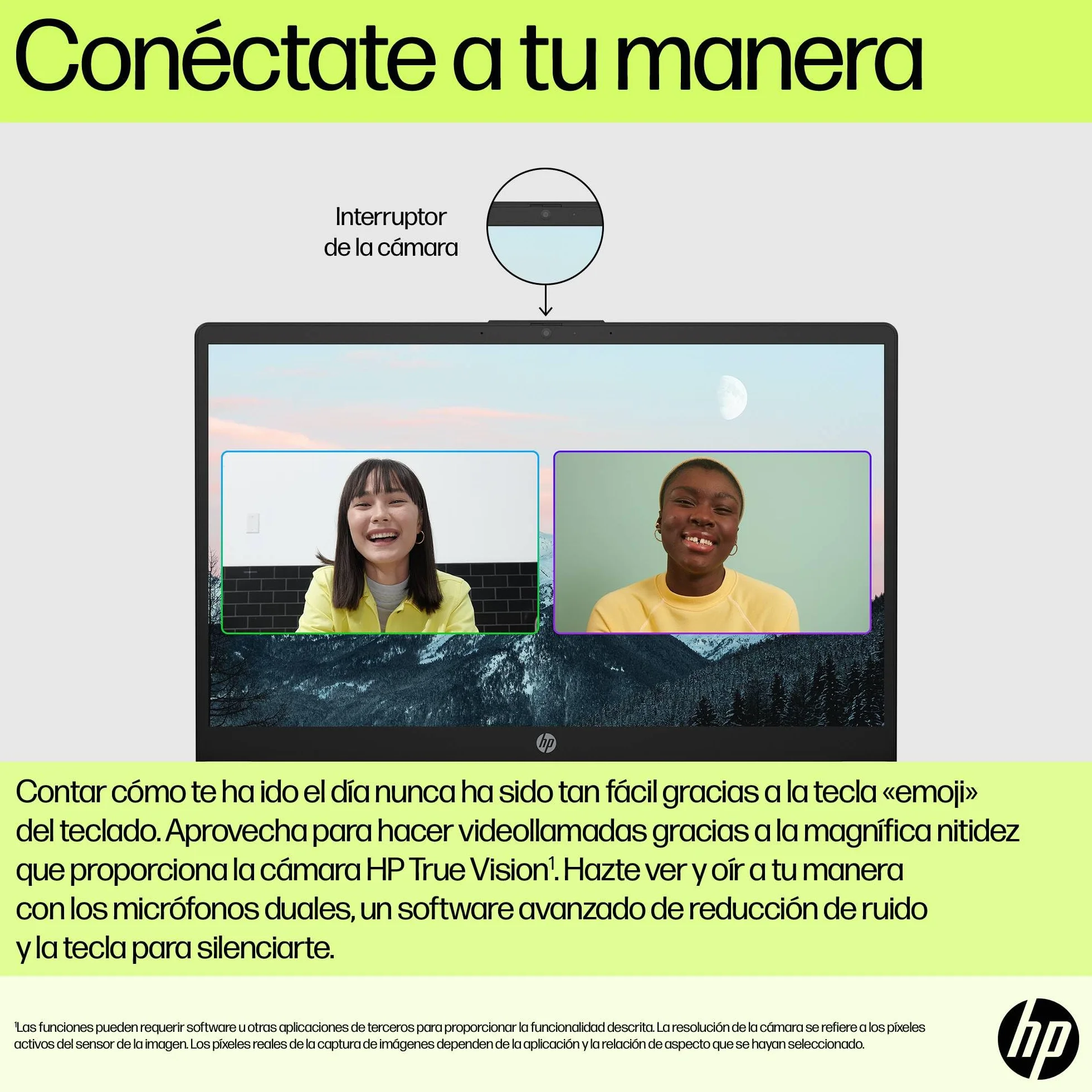 HP 15-fd0261ns - Ordenador portátil de 15.6" FHD (Intel N100, 4GB RAM, 128GB UFS, Intel UHD, Windows 11) Plata - Teclado QWERTY Español - Incluye Microsoft 365 Personal 12 Meses