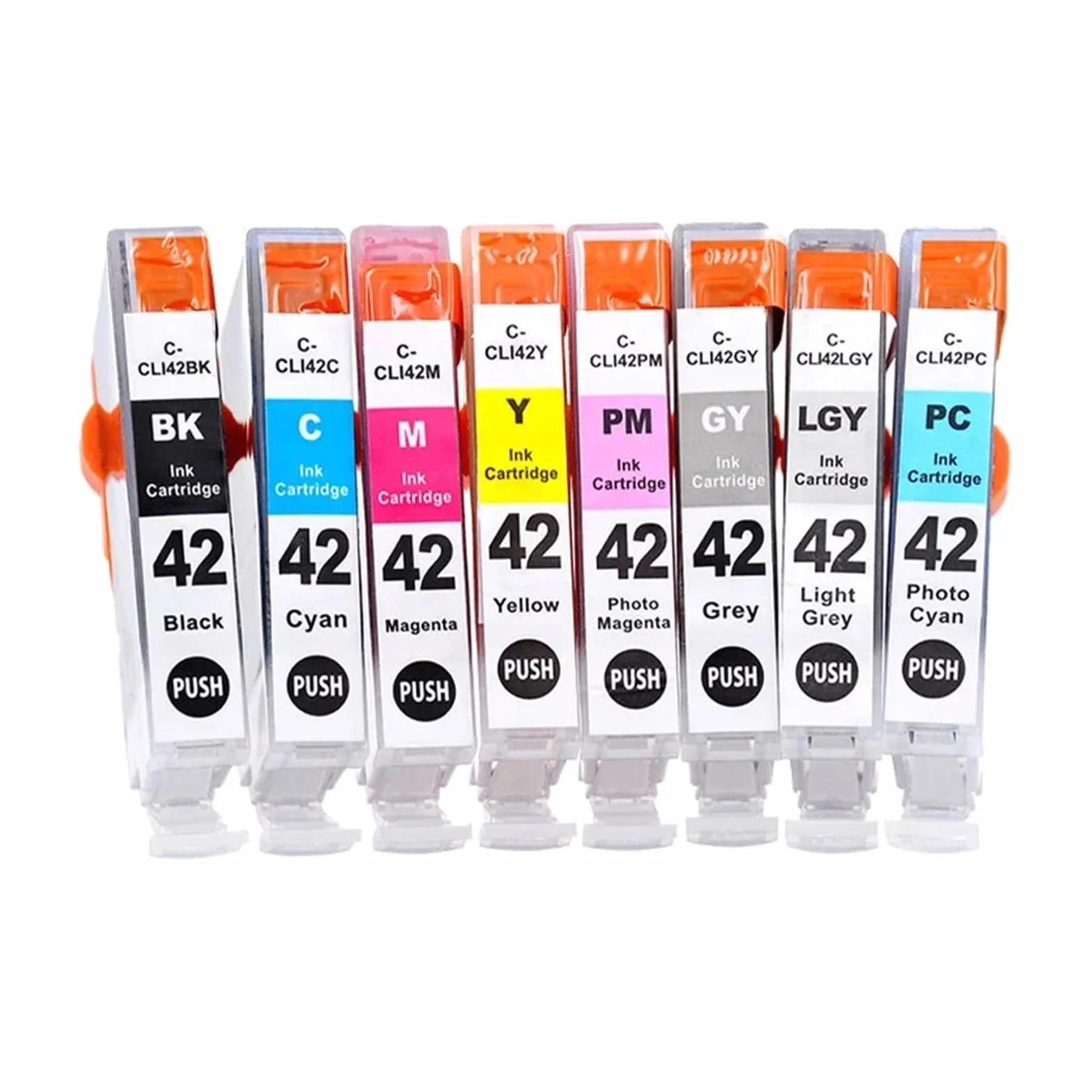 1 Juego de Cartuchos de Tinta CLI42, compatibles con Canon | Pro-100 100S