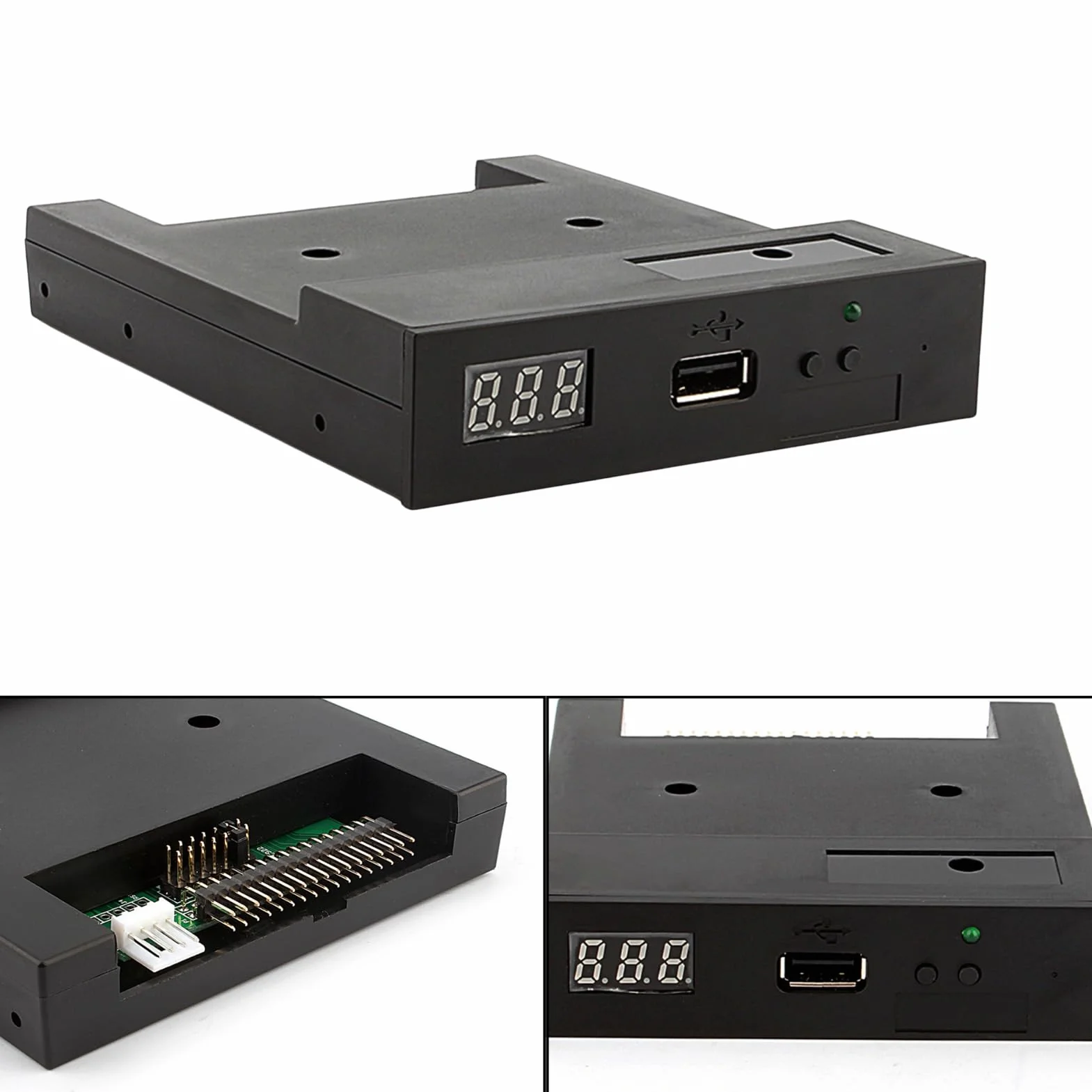 Emulador de unidad de disquete USB SFR1M44-U100 1,44 MB 3,5" Floppy unidad de disquete emulador USB SSD Floppy emulador de teclado musical