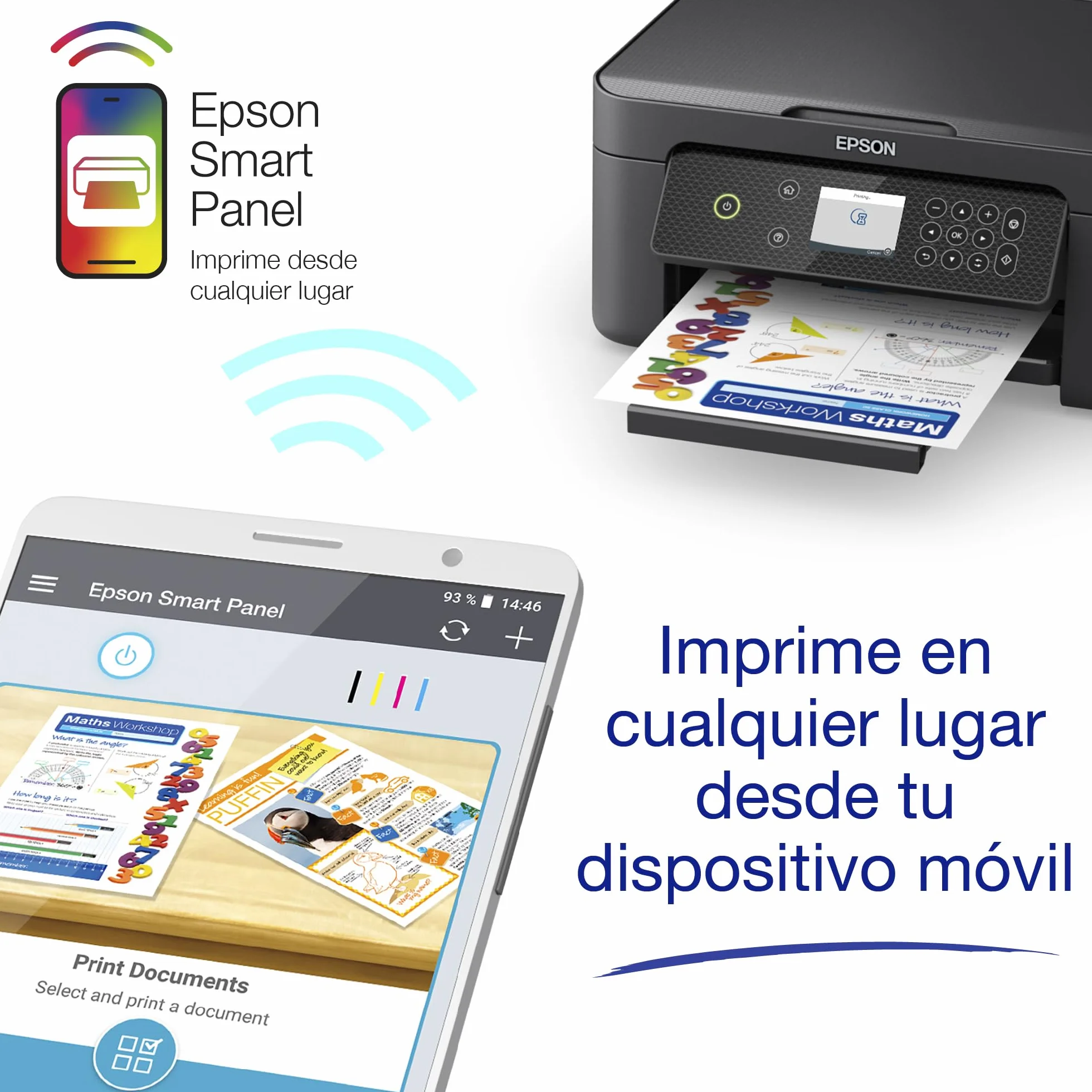 Epson Impresora de inyección de Tinta multifunción Expression XP-4200 A4 con conectividad inalámbrica y 3 Meses Gratis de suscripción ReadyPrint Flex*