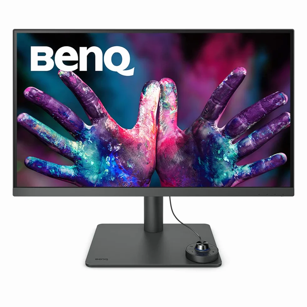 BenQ PD2705U Monitor 27" 4K UHD IPS AQCOLOR P3 USB-C DP HDMI KVM Altura Ajustable
