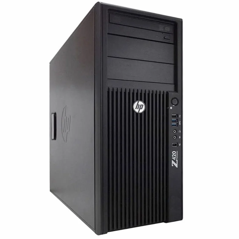 PC HP Z420 Torre Intel Xeon E5-1603 Nvidia Quadro RAM 64GB SSD 240GB W11 WiFi (Reacondicionado)