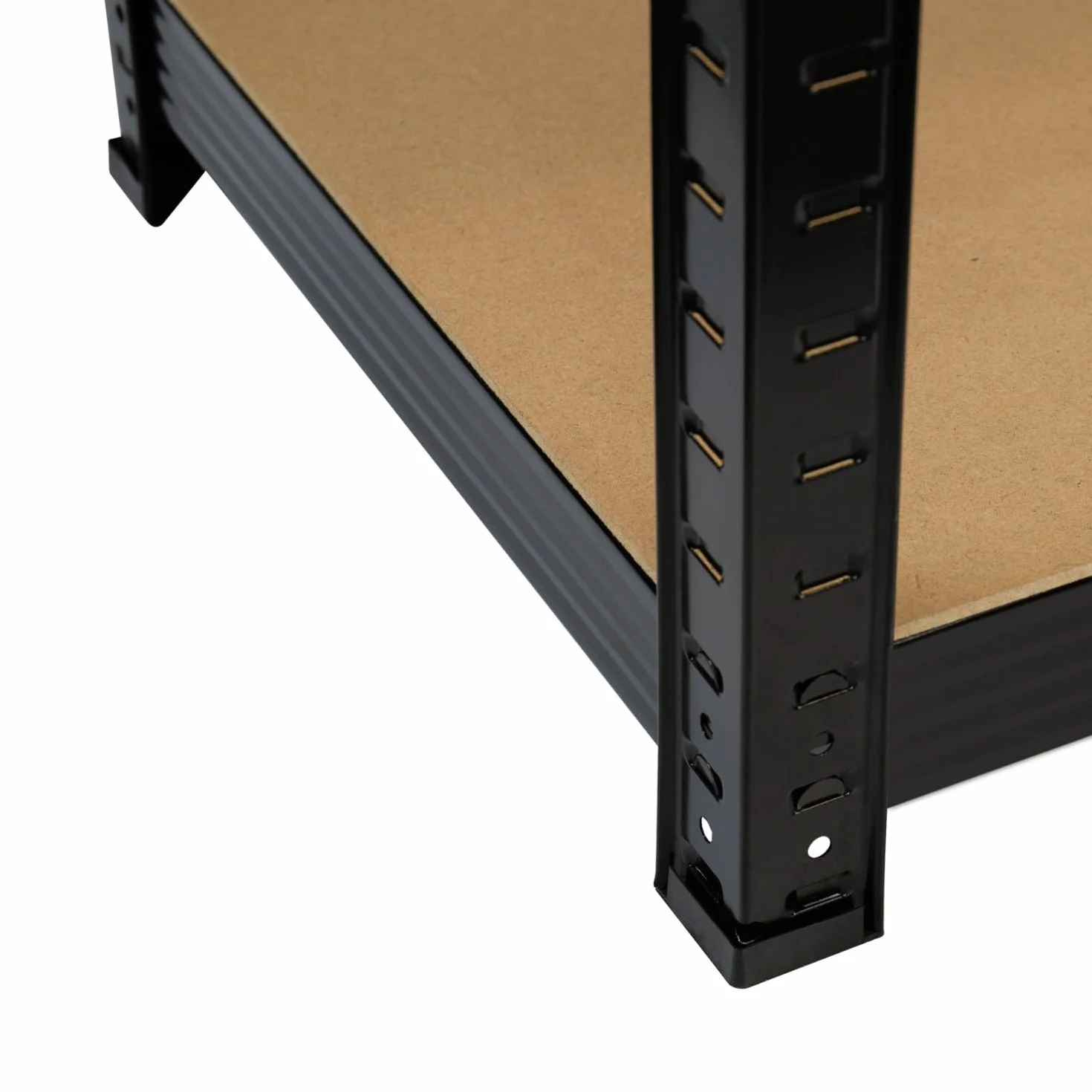 Estantería Modular Almacenaje Acero MDF Antihumedad 5 Baldas Ajustables Carga Máxima 875Kg 90x40x180cm