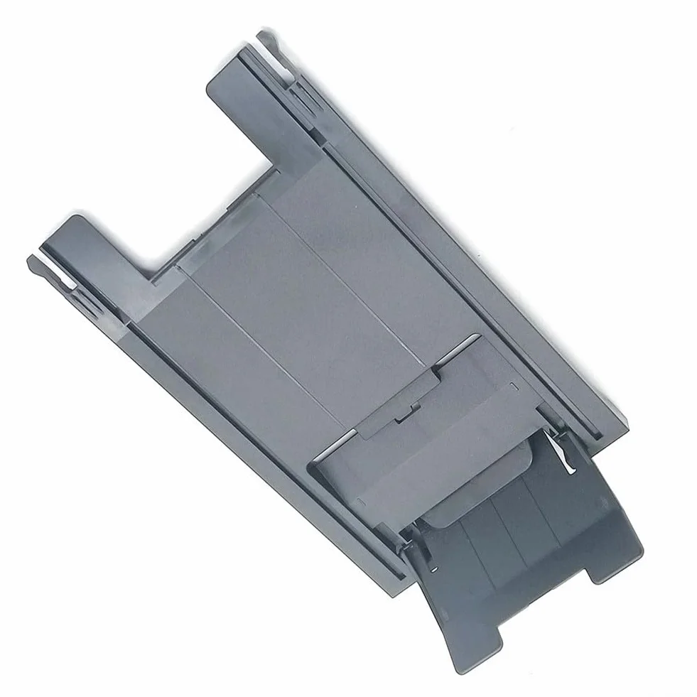 Bandeja de salida de papel compatible con impresoras DCP J100 J200 J205 J102 J105 Series ABS negro Capacidad LTR extendida con deflector antideslizante ajustable para fotos de documentos suaves