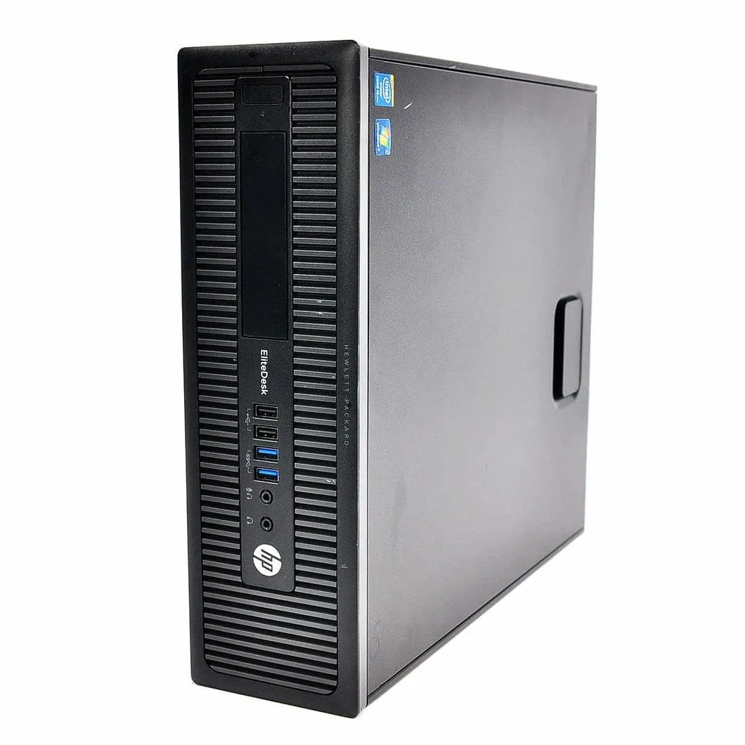 HP EliteDesk 800 G1 SFF PC de escritorio, Intel Core i5-4570, 8 GB de RAM, SSD de 240 GB, teclado EE.UU., WiFi, Bluetooth, Windows 11 Pro (reacondicionado)
