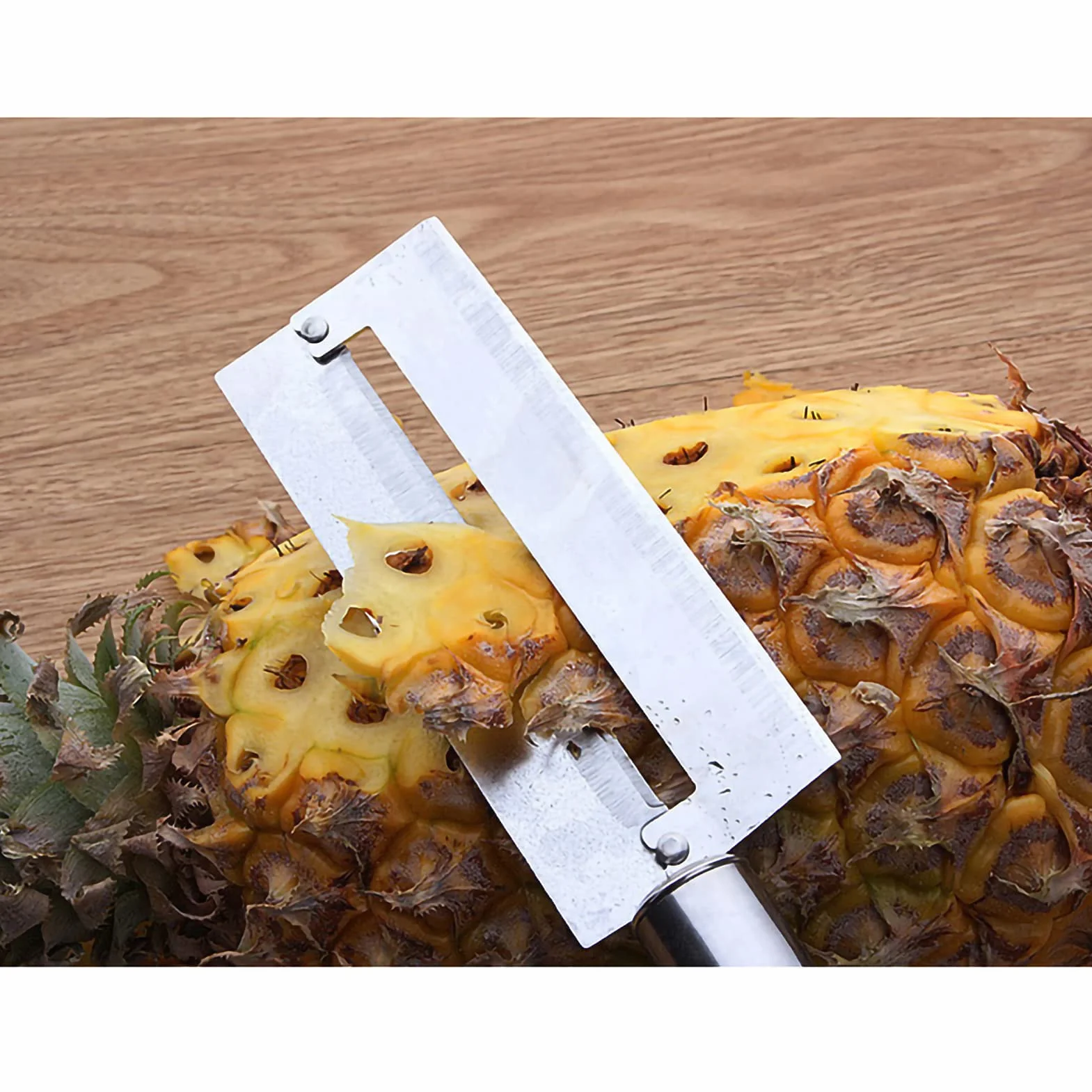 Cuchillo de Acero Inoxidable, Doble Cara, Pelado de Frutas, Cuchillo de Caña de Azúcar