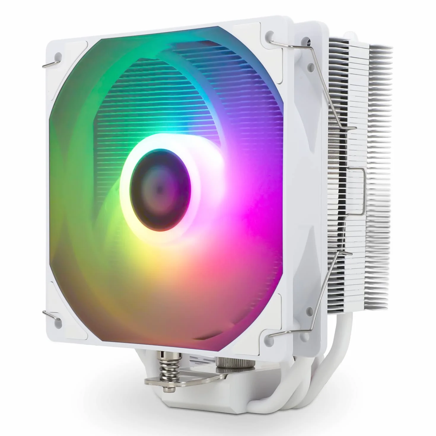 Thermalright Assassin King 120 SE ARGB CPU Air Cooler, AK120 SE ARGB, 5 Heatpipes, Tecnología AGHP, TL-C12CW-S PWM Quiet Fan CPU Cooler con rodamiento S-FDB, para AMD AM4 AM5/Intel 1151/1155/1200/1700