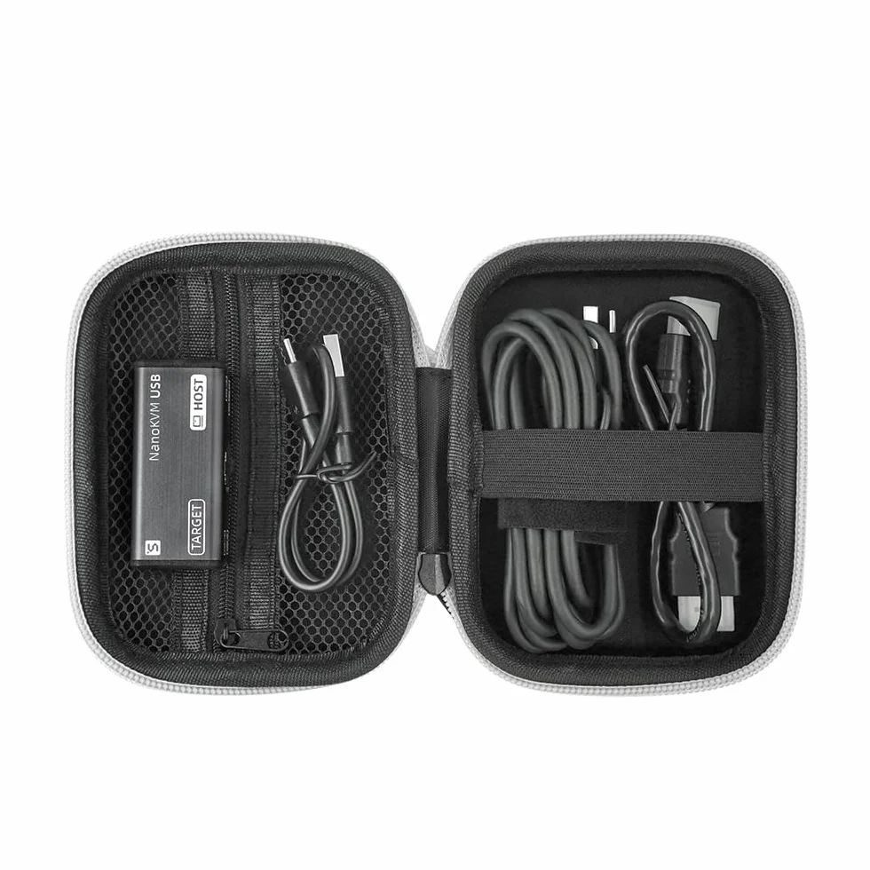 youyeetoo Sipeed NanoKVM-USB, KVM USB 4K para administración de dispositivos sin cabeza, para servidor/SBC, fácil de usar y mantener, herramienta de colaboración multidispositivo (Tool Kit Package