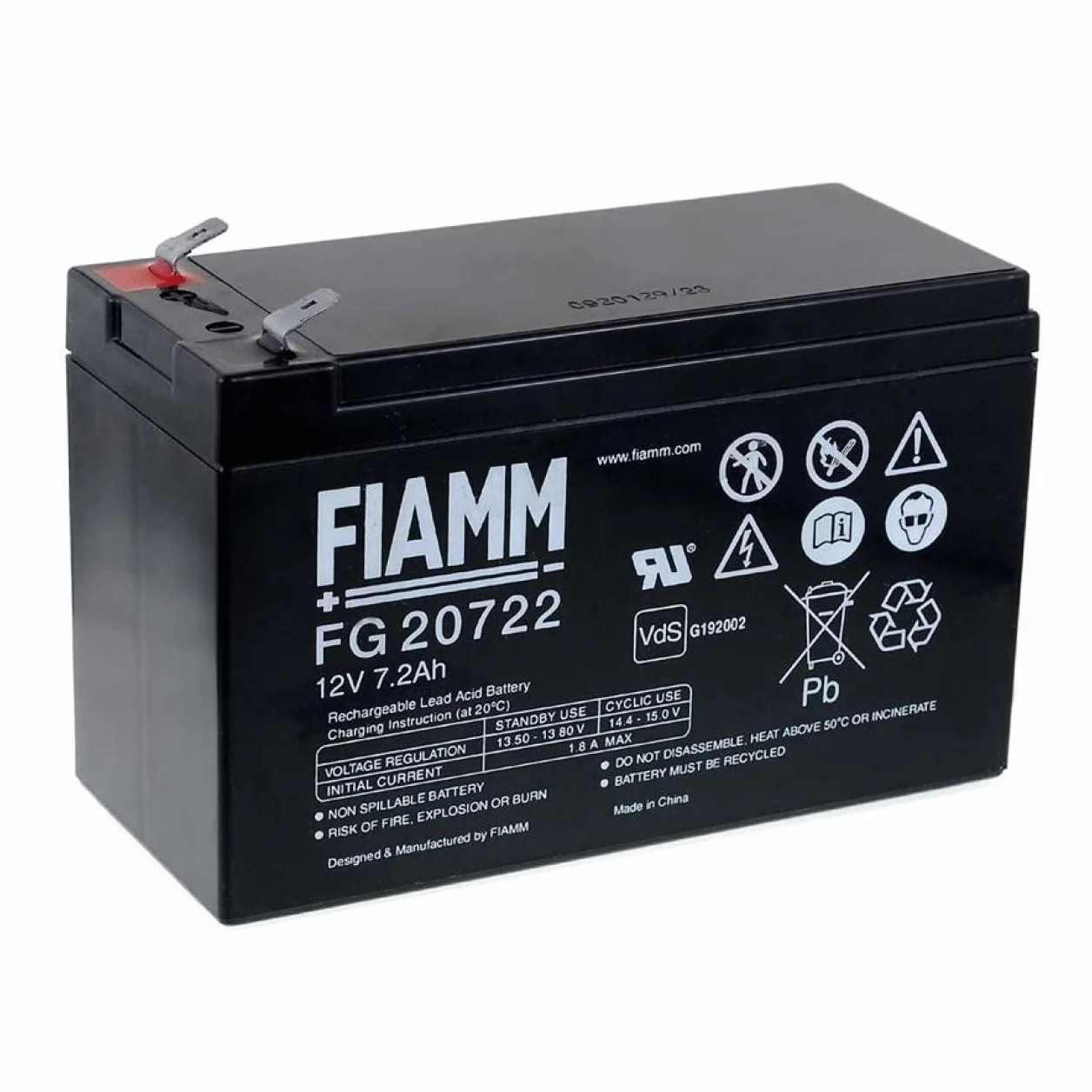 FIAMM Recambio de Batería para SAI APC Back-UPS ES 550