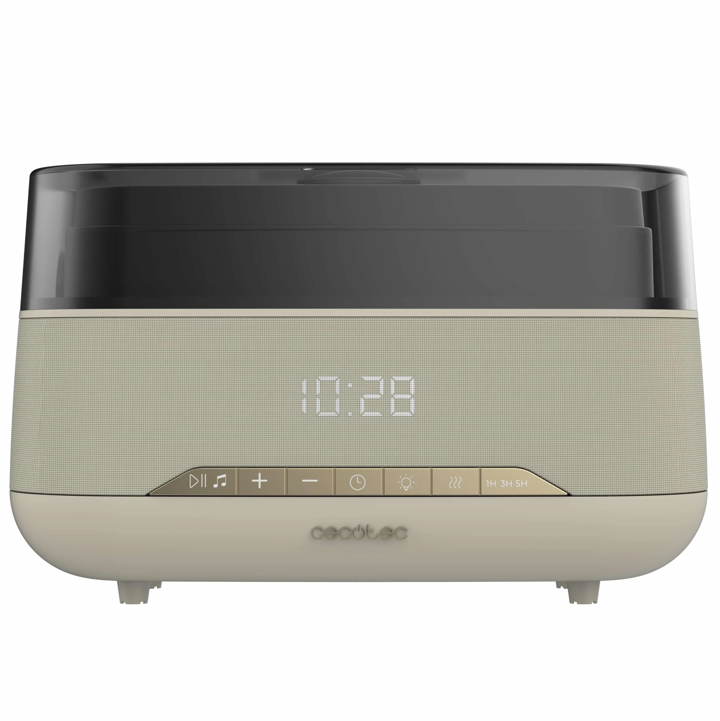 Cecotec PureAroma 1300 Hydra Speaker Difusor de Aromas Ultrasónico 300ml Bluetooth LED Temporizador 5h 3 Modos Vapor Aromaterapia