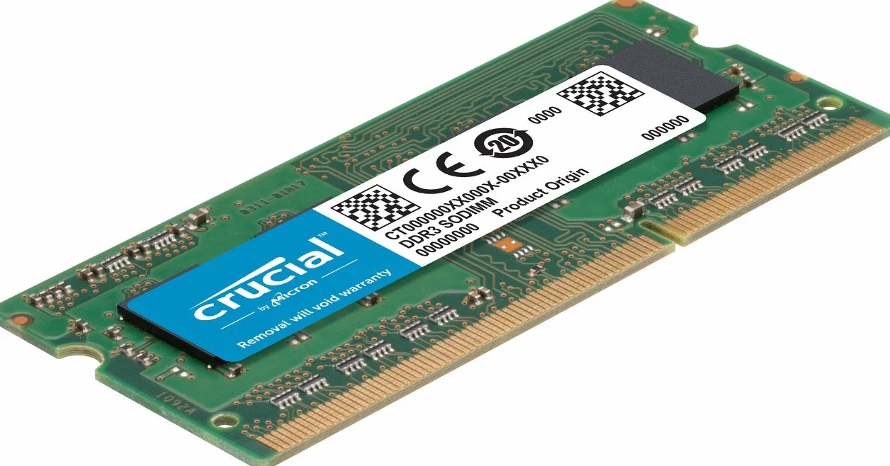 Crucial CT102464BF186D Memoria RAM de 8 GB (DDR3, 1866 MT/s, PC3-14900, SODIMM, 204-Pin)