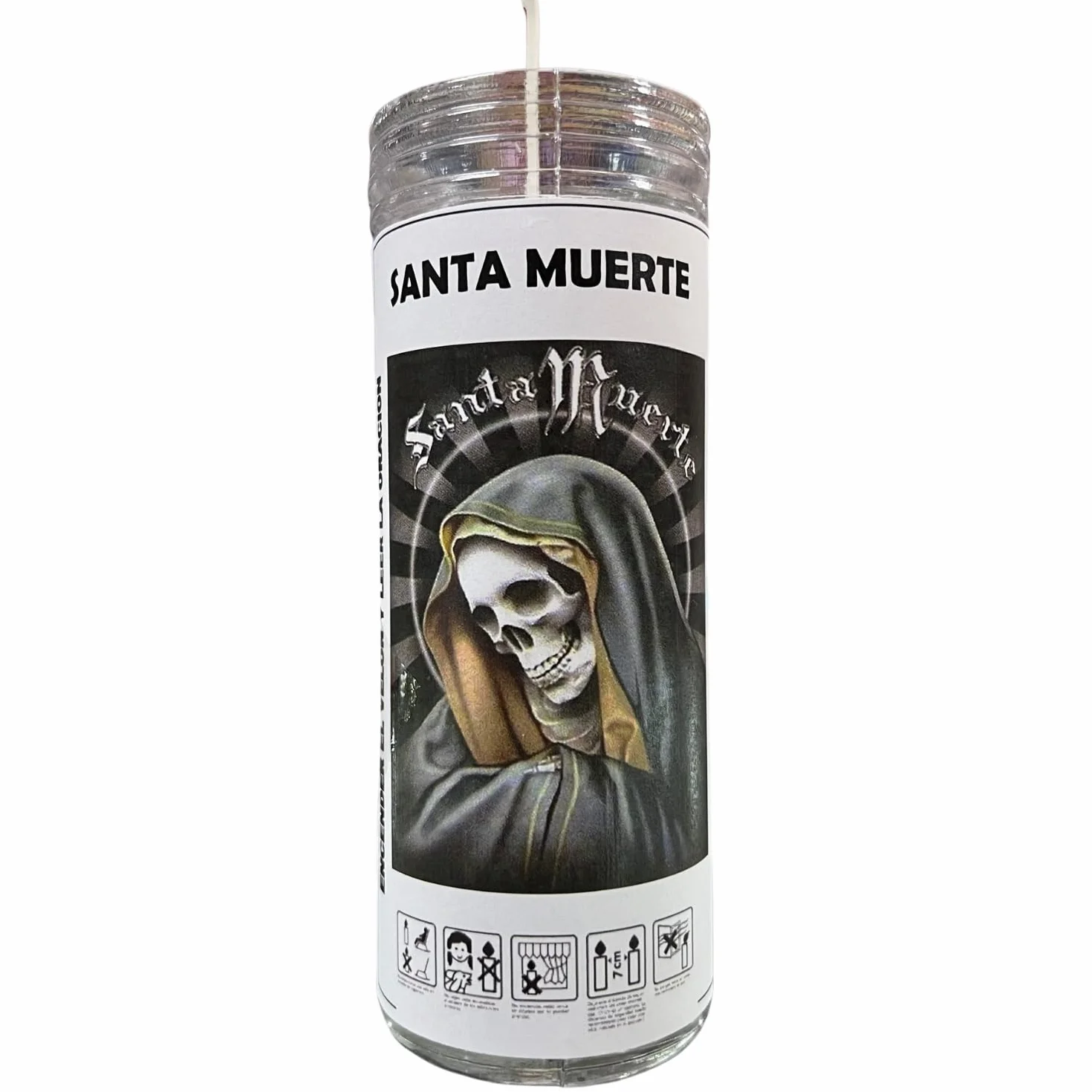 Velón Santa Muerte Petición Urgente Vela Especial Aceite Oración Resolver Casos Desesperados