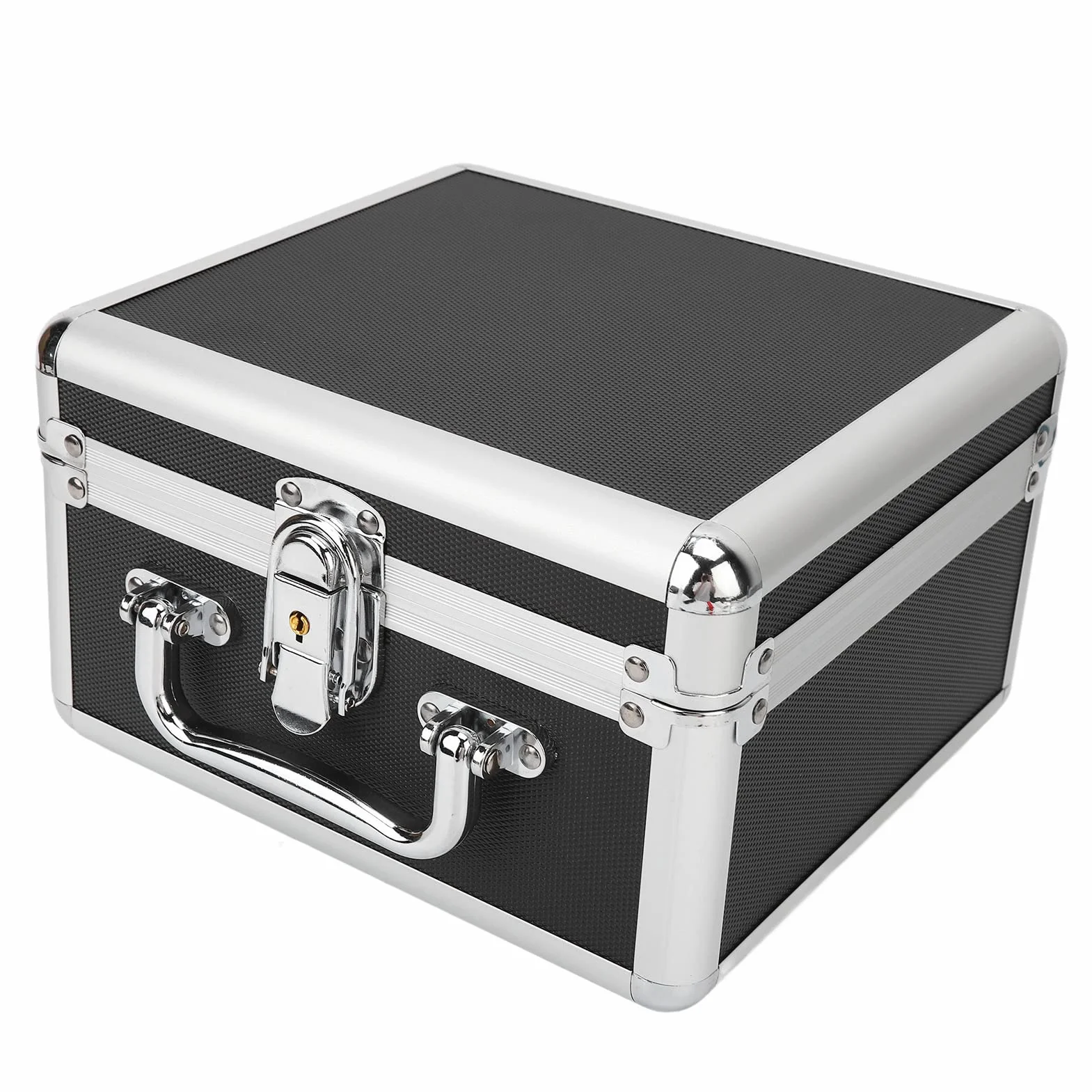 Acouto Caja de Almacenamiento para Disco Duro de 2,5 Pulgadas, 20 Bahías, Doble Protección, Cómoda Funda para Disco Duro con Cerradura de Seguridad para el Hogar y la Oficina, Bloqueo