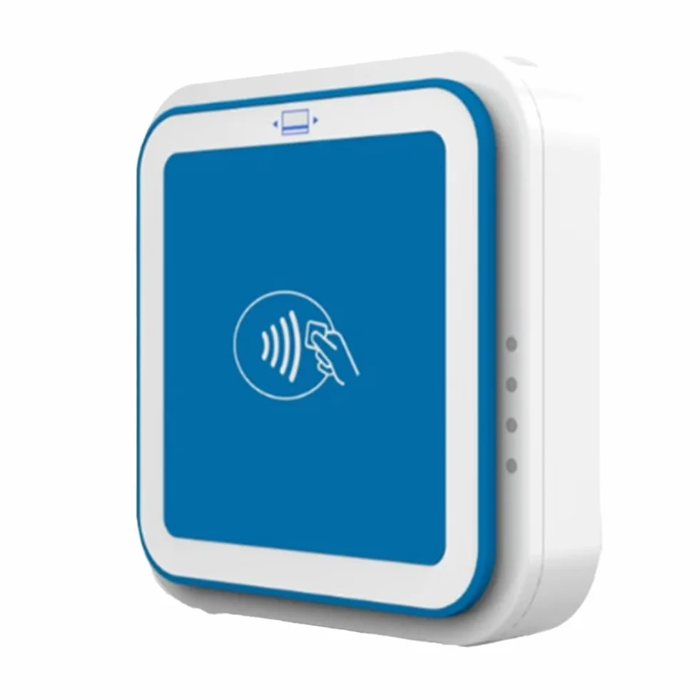 Lector de Tarjetas de Crédito Visa Master con Chip y Lector de Tarjetas Bancarias para Transacciones Bluetooth Mpos con EMV PCI POS Terminal (I9)