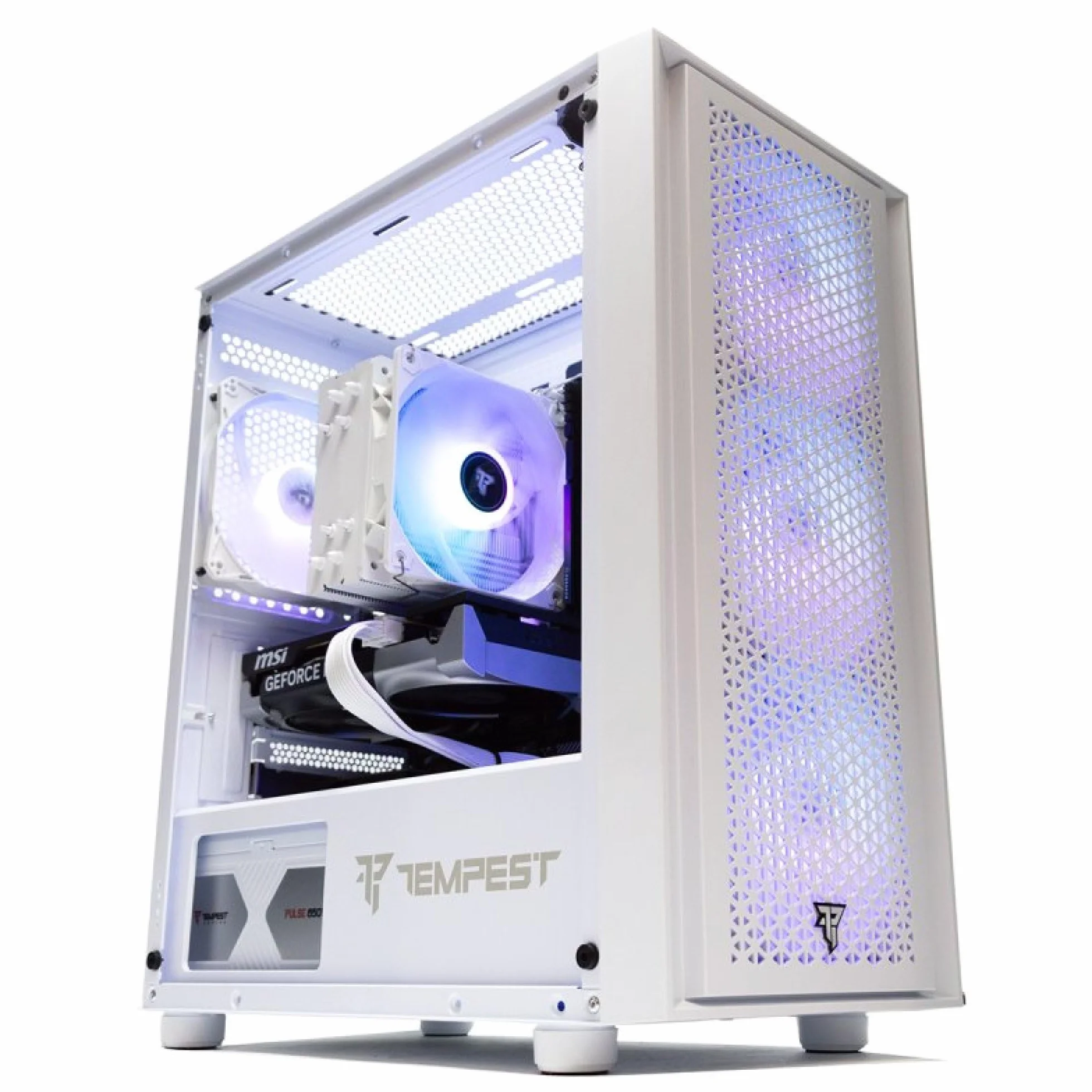 PcCom Ready Gaming PC Blanco Intel Core i5-12400F 32GB RAM 1TB SSD RTX 5060, Ordenador Sobremesa Gaming Alto Rendimiento