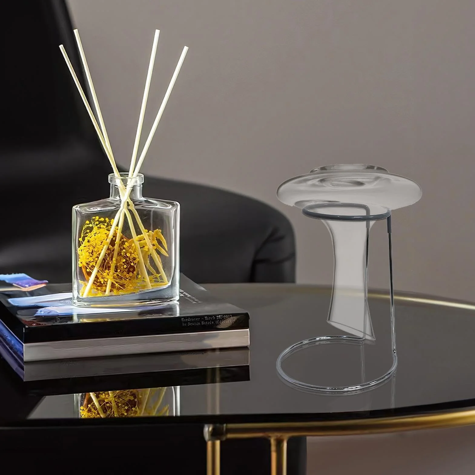 Soporte para secadora de decantador de vino, estable con recubrimiento de goma