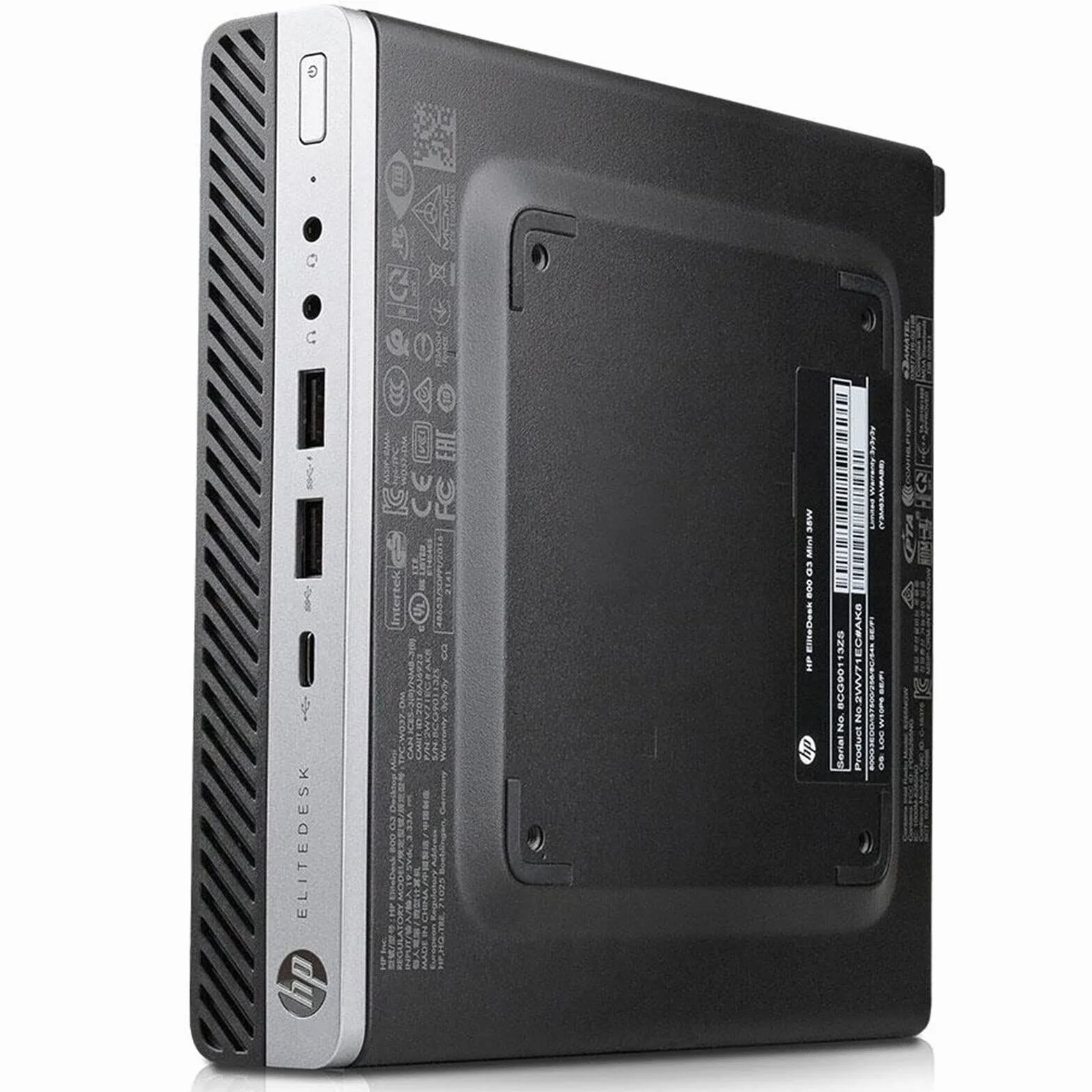 HP PC de Escritorio EliteDesk 800 G3 Mini, procesador Core i5-6400T, 16 GB de RAM DDR4, SSD de 240 GB, WiFi, Windows 11 Pro (reacondicionado)
