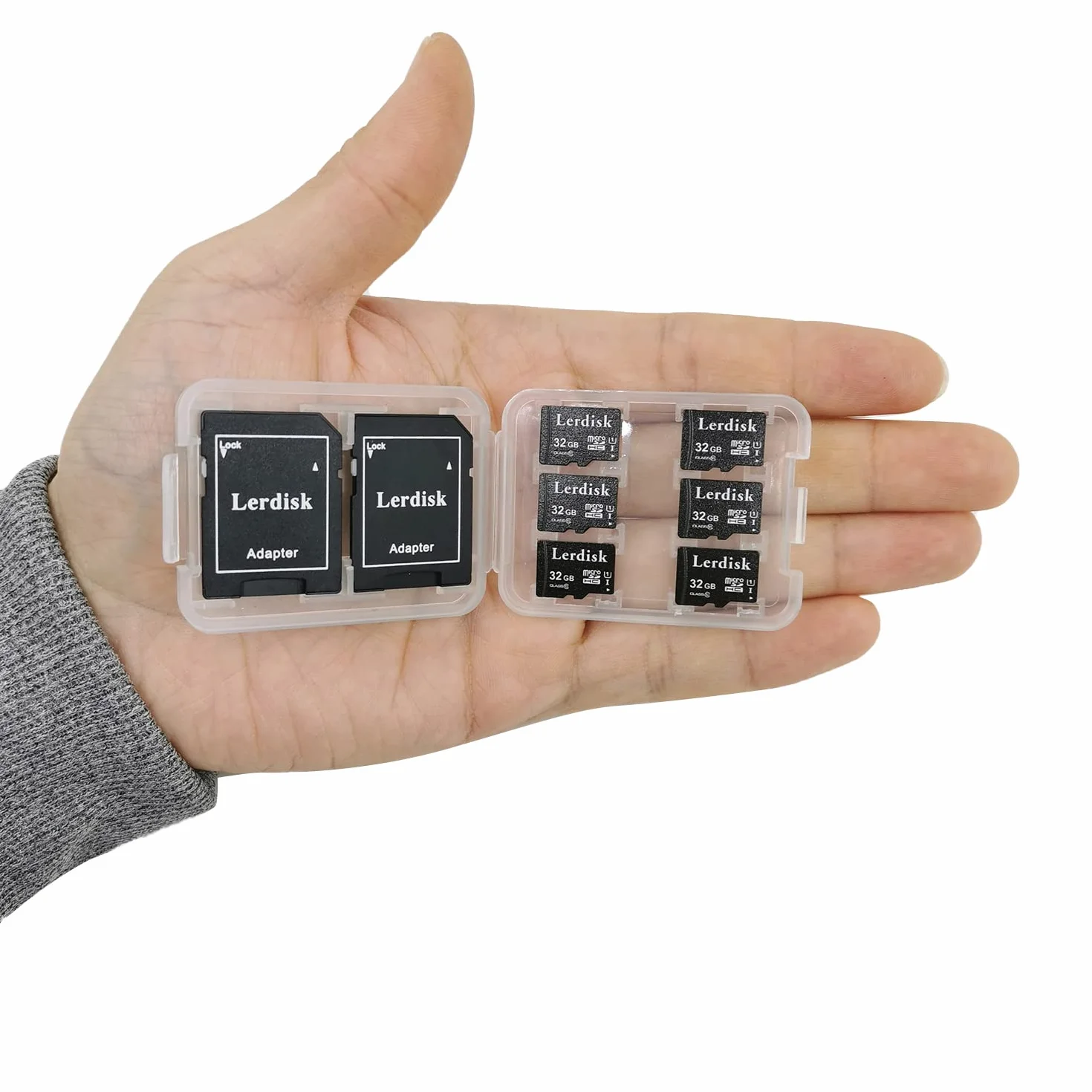 Paquete de 6 Tarjetas Micro SD de 32 GB U3 C10 UHS-I MicroSDHC con Adaptador SD producido por el Titular de Licencia Autorizado del Grupo 3C (32 GB X6)